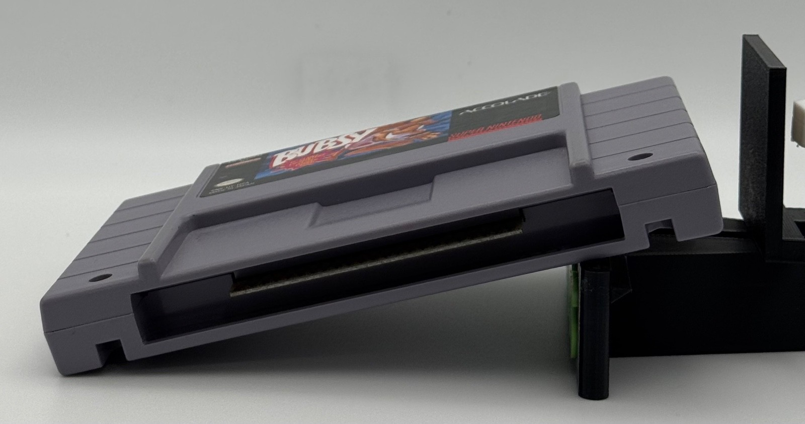 Super Nintento SNES Bubsy, Game, Box, Instructions, Verified Working