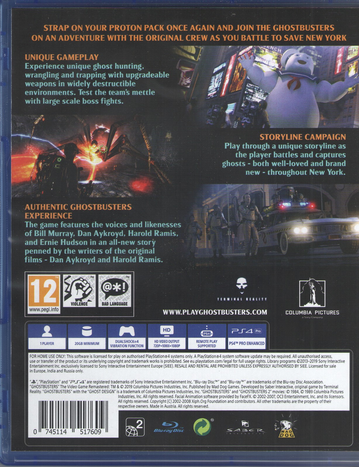 Ghostbusters The Videogame Remastered for PlayStation 4™