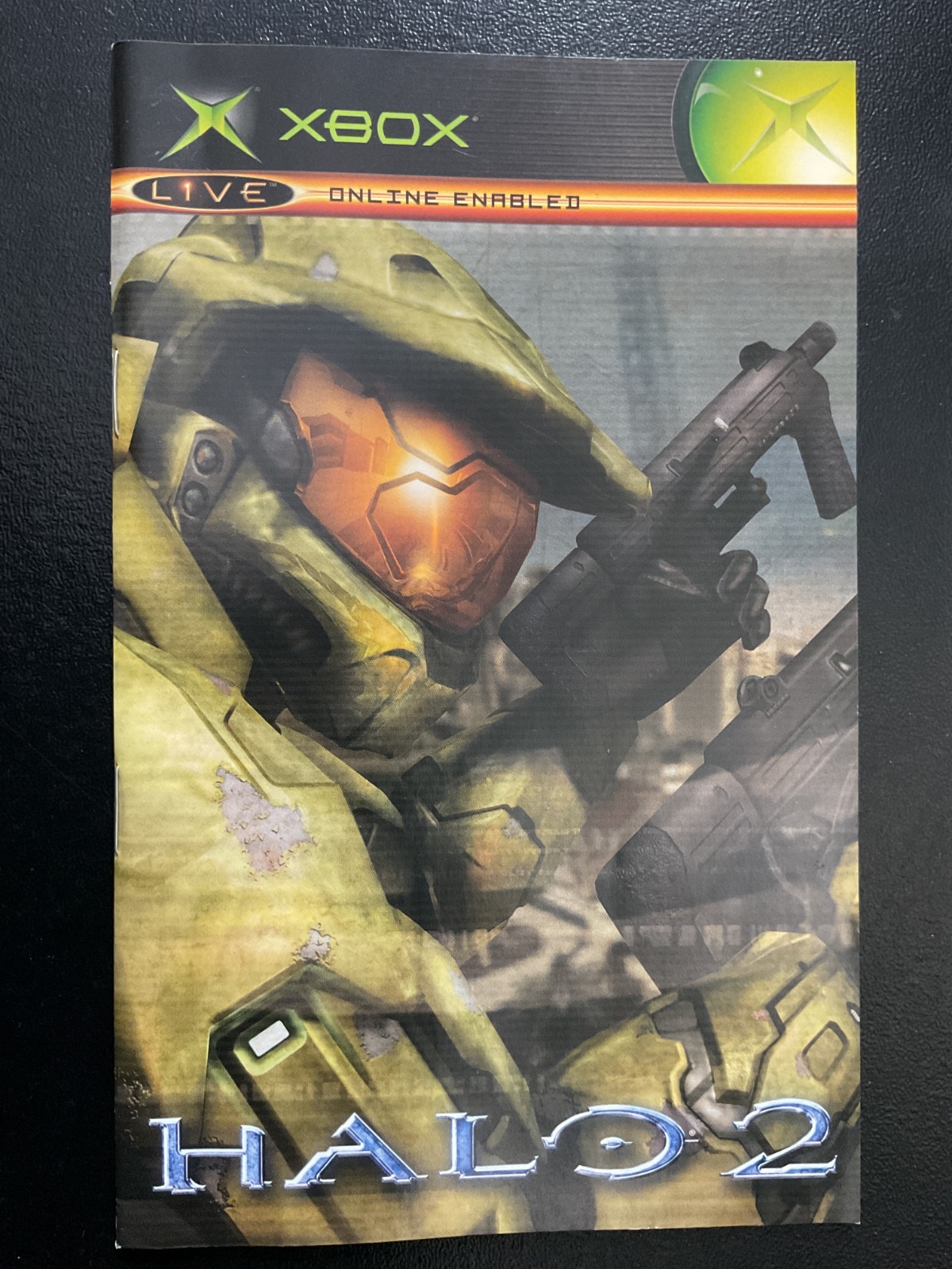 Halo 2 Microsoft XBOX Instruction Manual Only