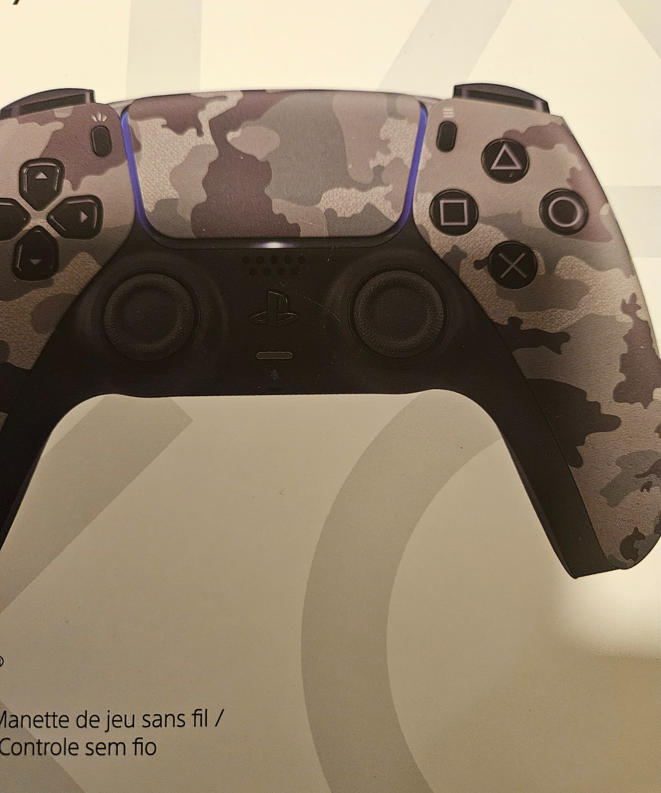 Sony DualSense Wireless Controller – Gray Camouflage