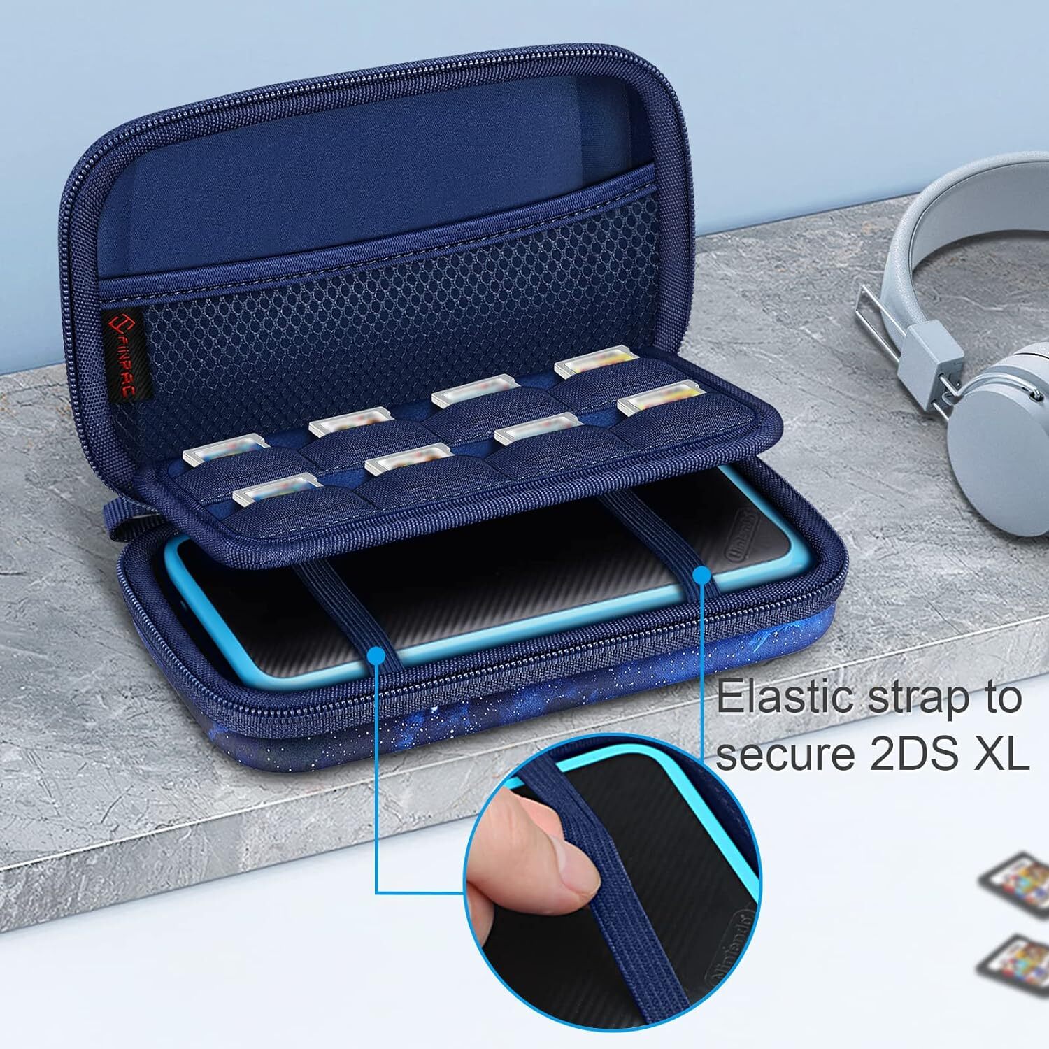 Carrying Case For Nintendo 2DS XL/ New 3DS XL LL Hard Shell Travel Cover Pouch