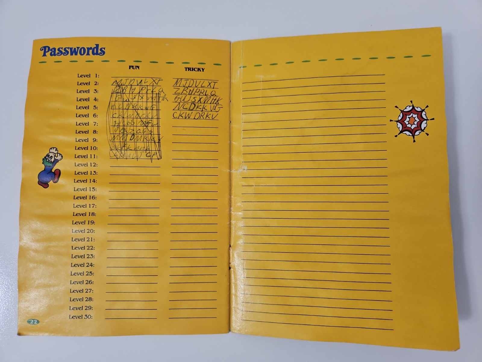 Lemmings Instruction Manual Only Super Nintendo SNES