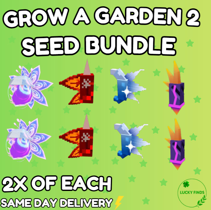 🔥Grow a Garden 2 Roblox✨Seed Bundle ( Everything Included ) | Fast & Easy