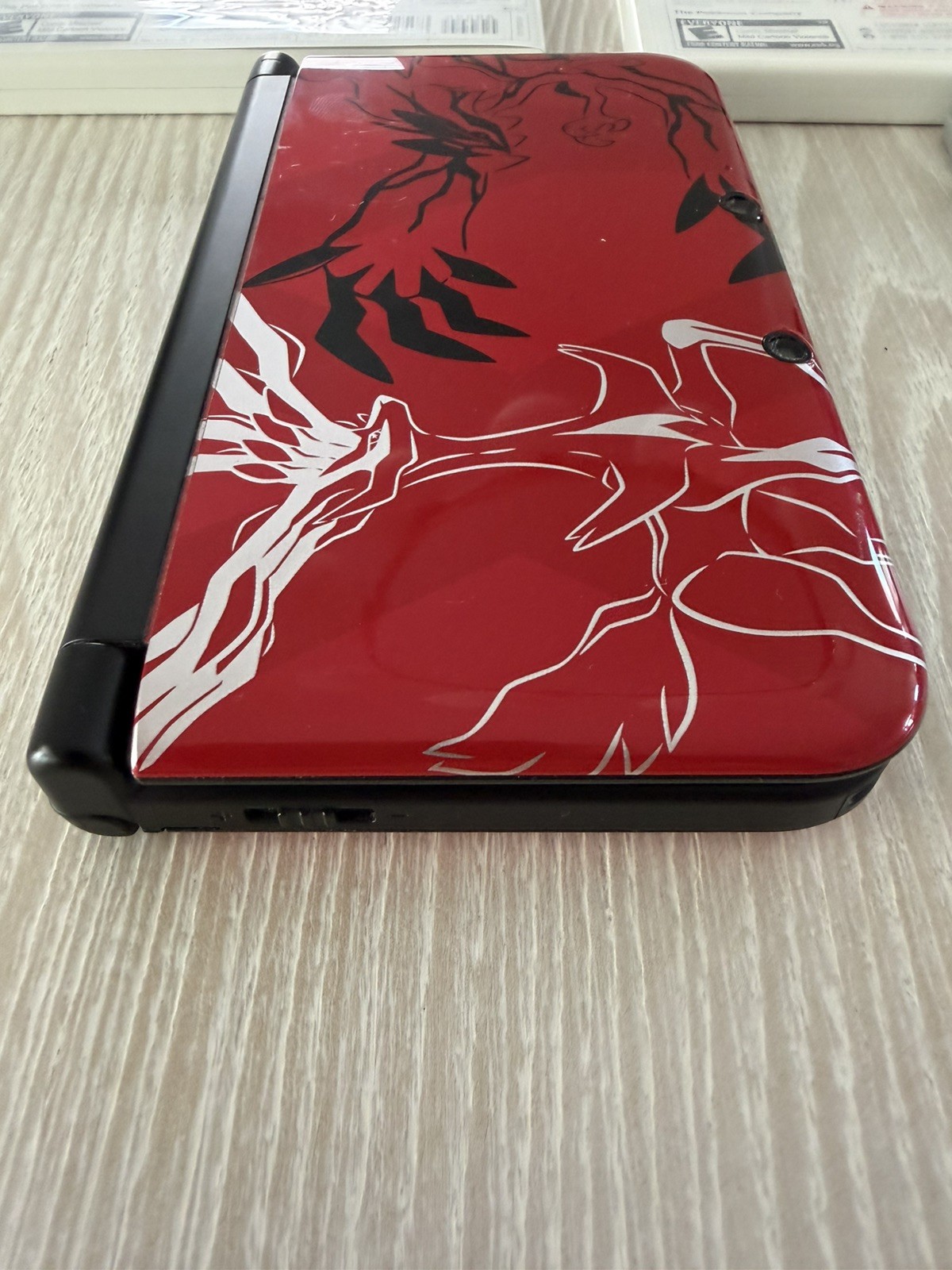 Nintendo 3DS XL Pokémon X and Y Red Handheld Console SPR-001 Tested w X&Y games