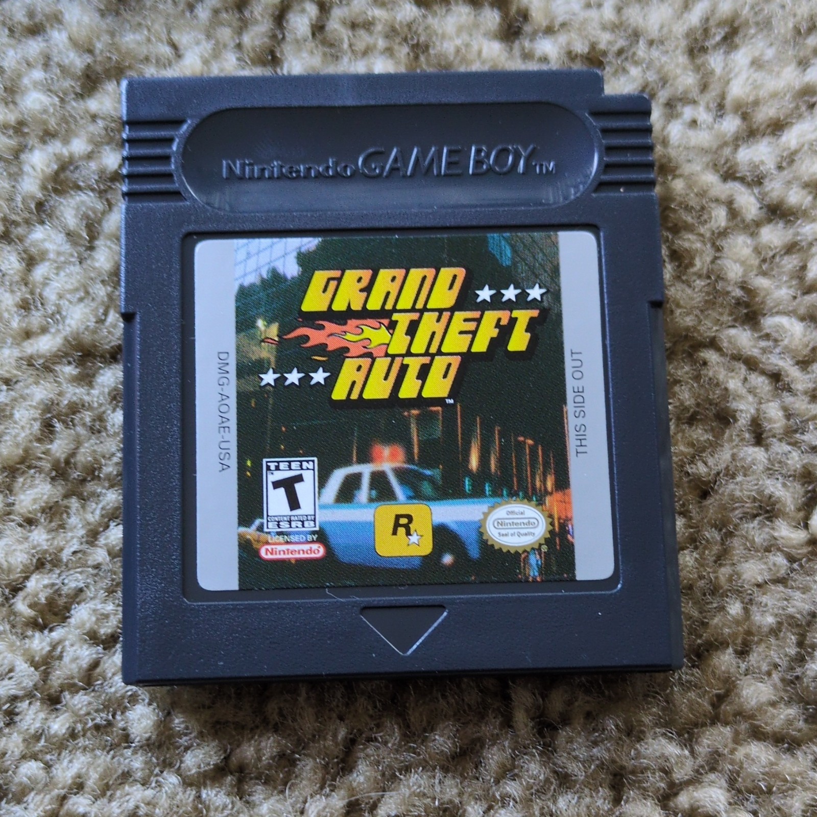 Rockstar Games Grand Theft Auto Game Boy Color Manual Included T NTSC-U/C 1999