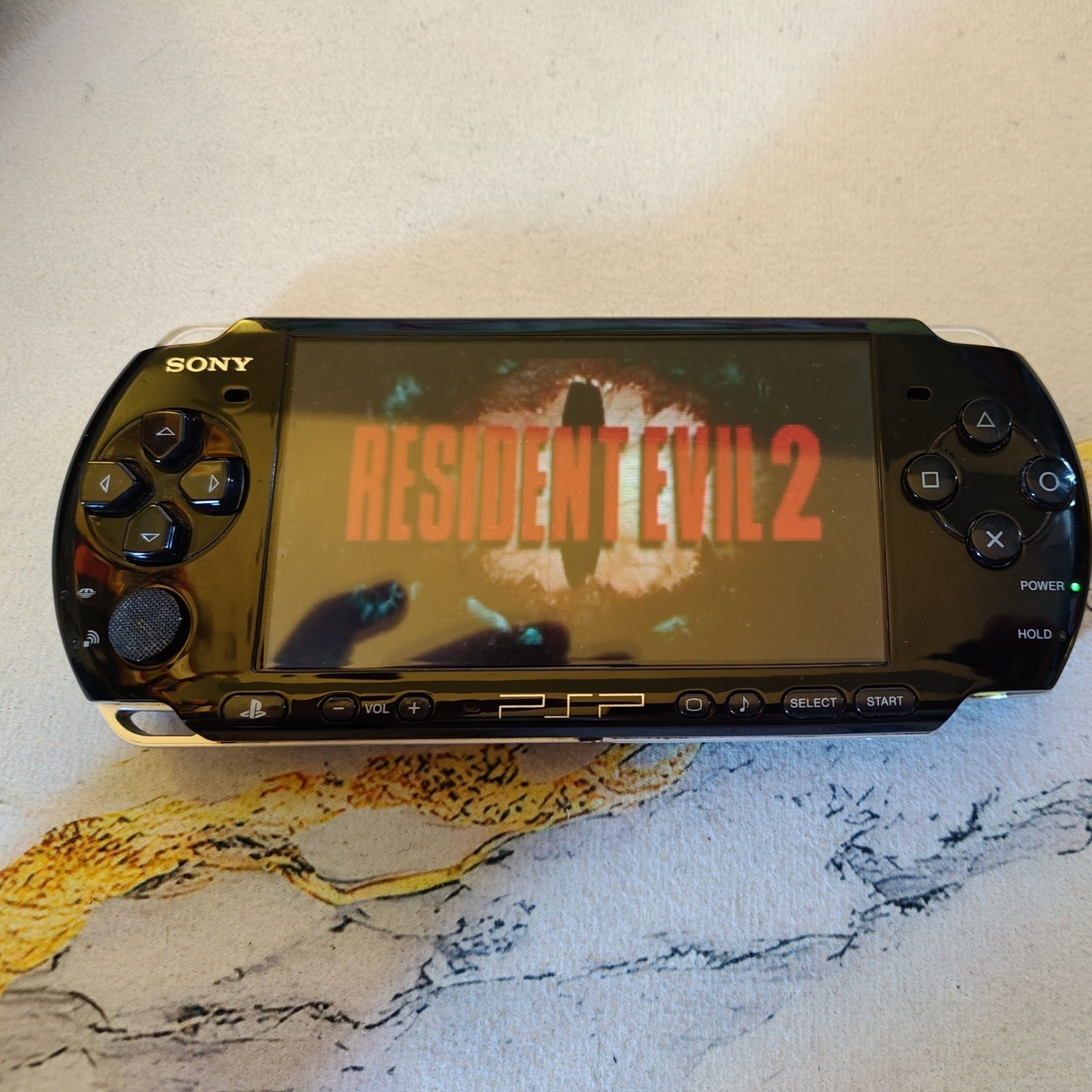 Sony PlayStation Portable PSP 3001 Black Handheld Game Console read before