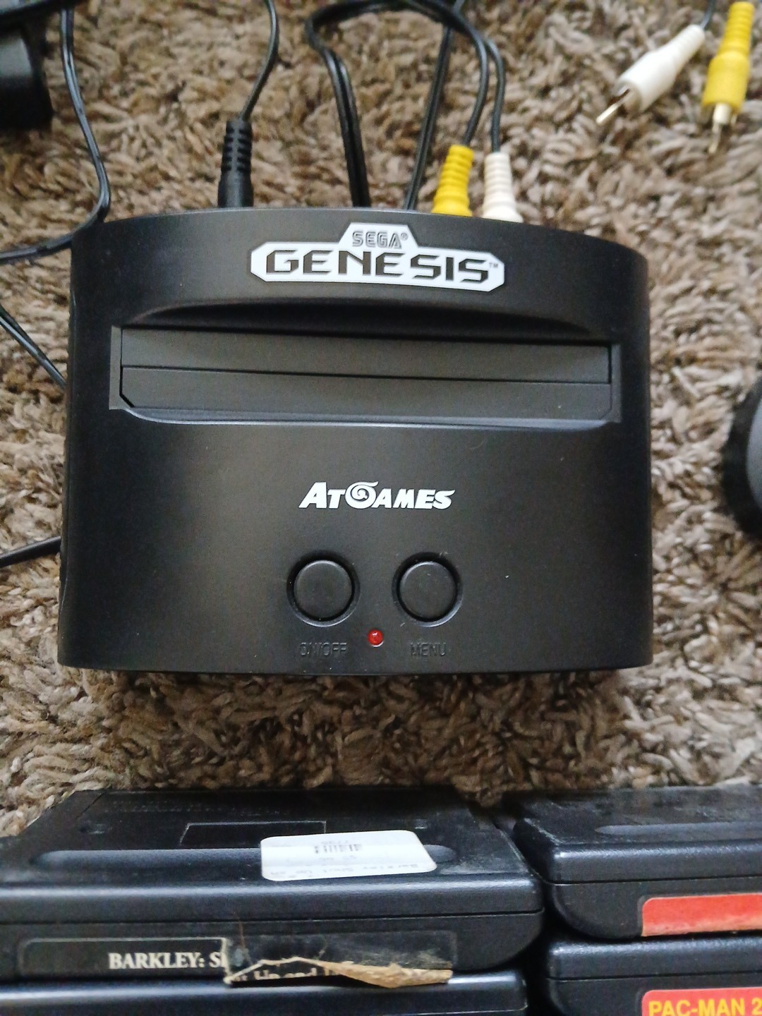 AtGames Sega Genesis Classic Mini Game Console w/ 80 Built-In Games ++37 More Ga