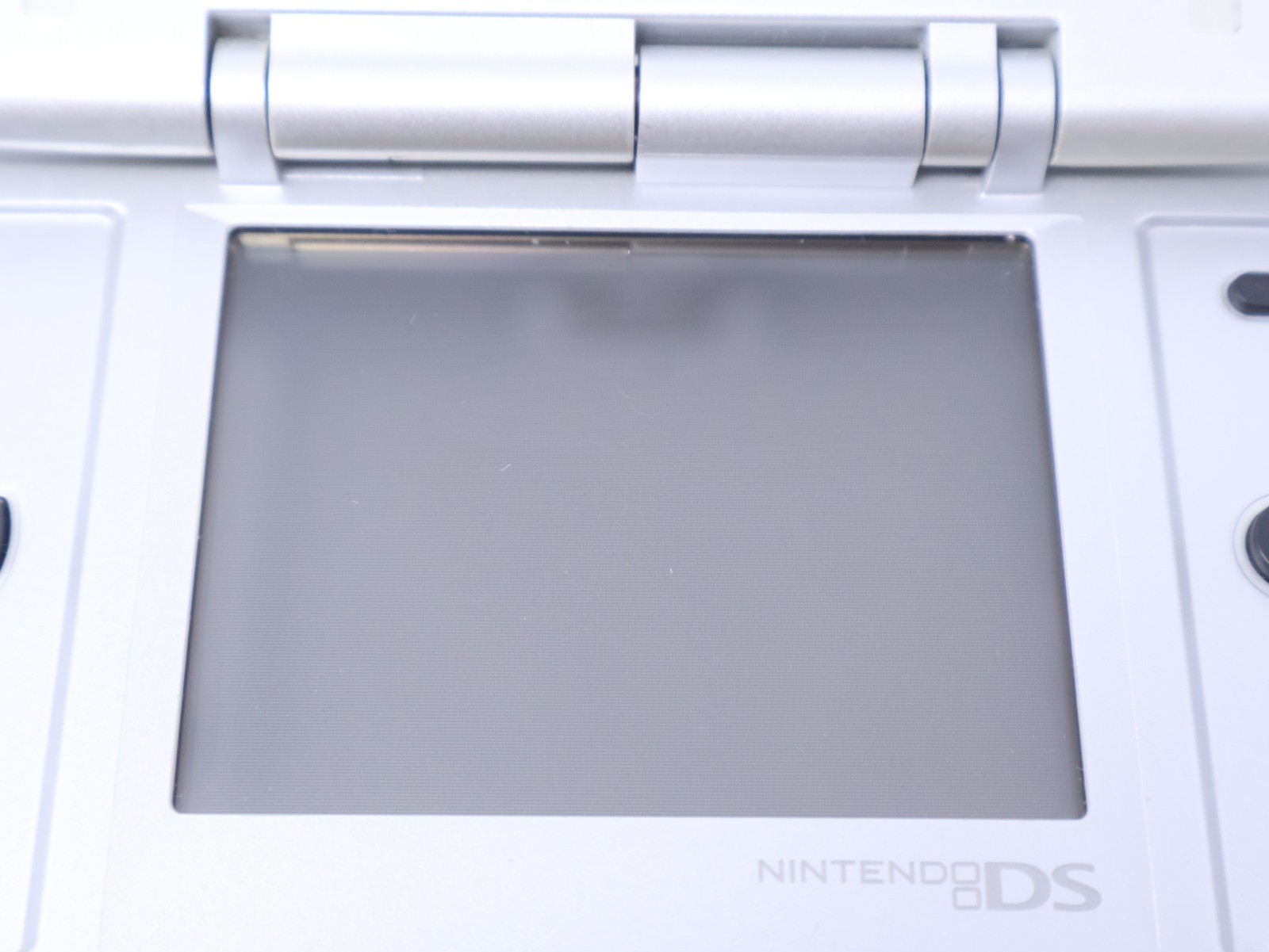 Nintendo DS Handheld Console Tested Working Titanium Silver w/ Charger & Stylus