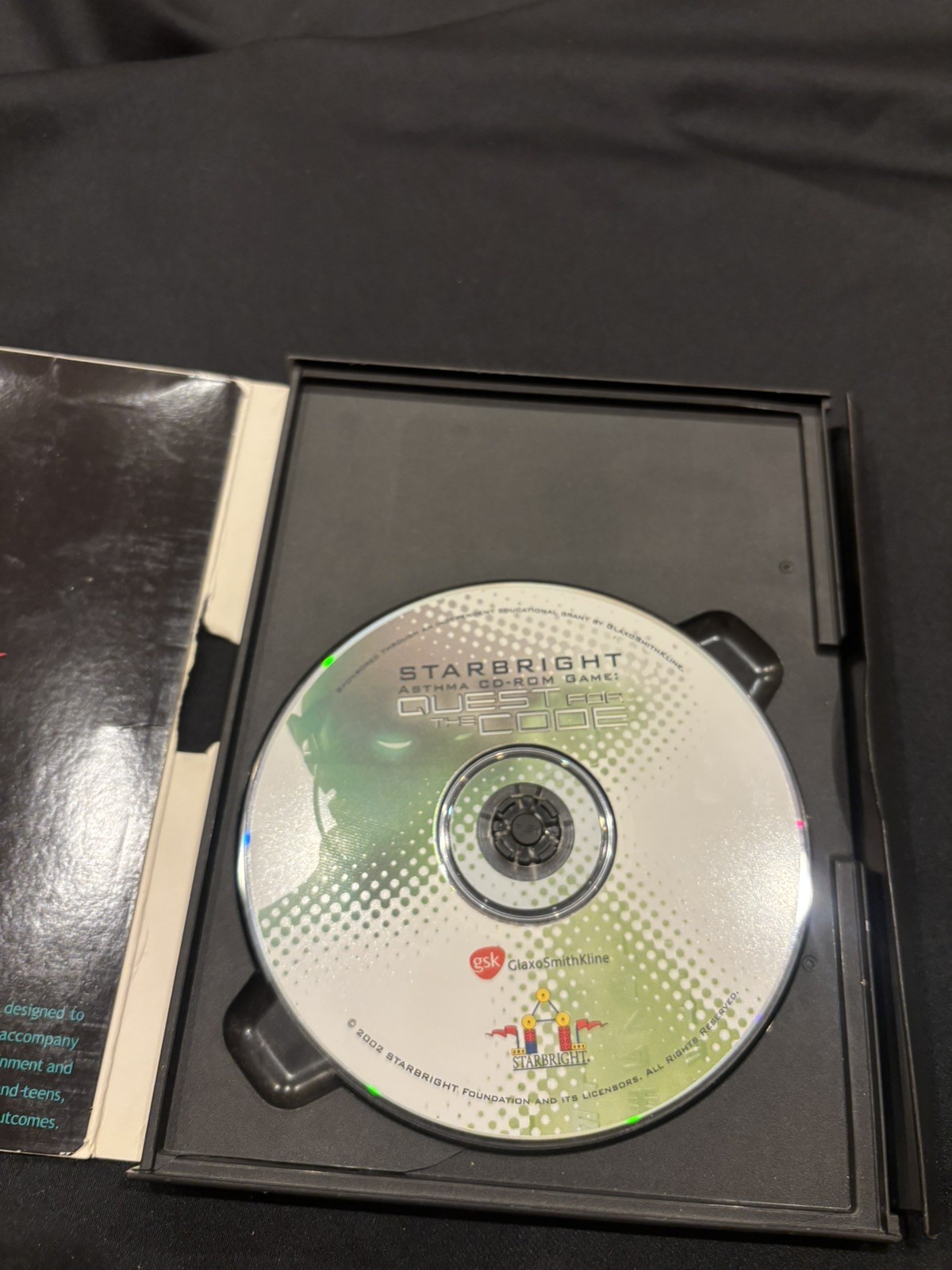 Quest For The Code Starbright Asthma PC CD-ROM Game Rare Brand New Sealed 2002
