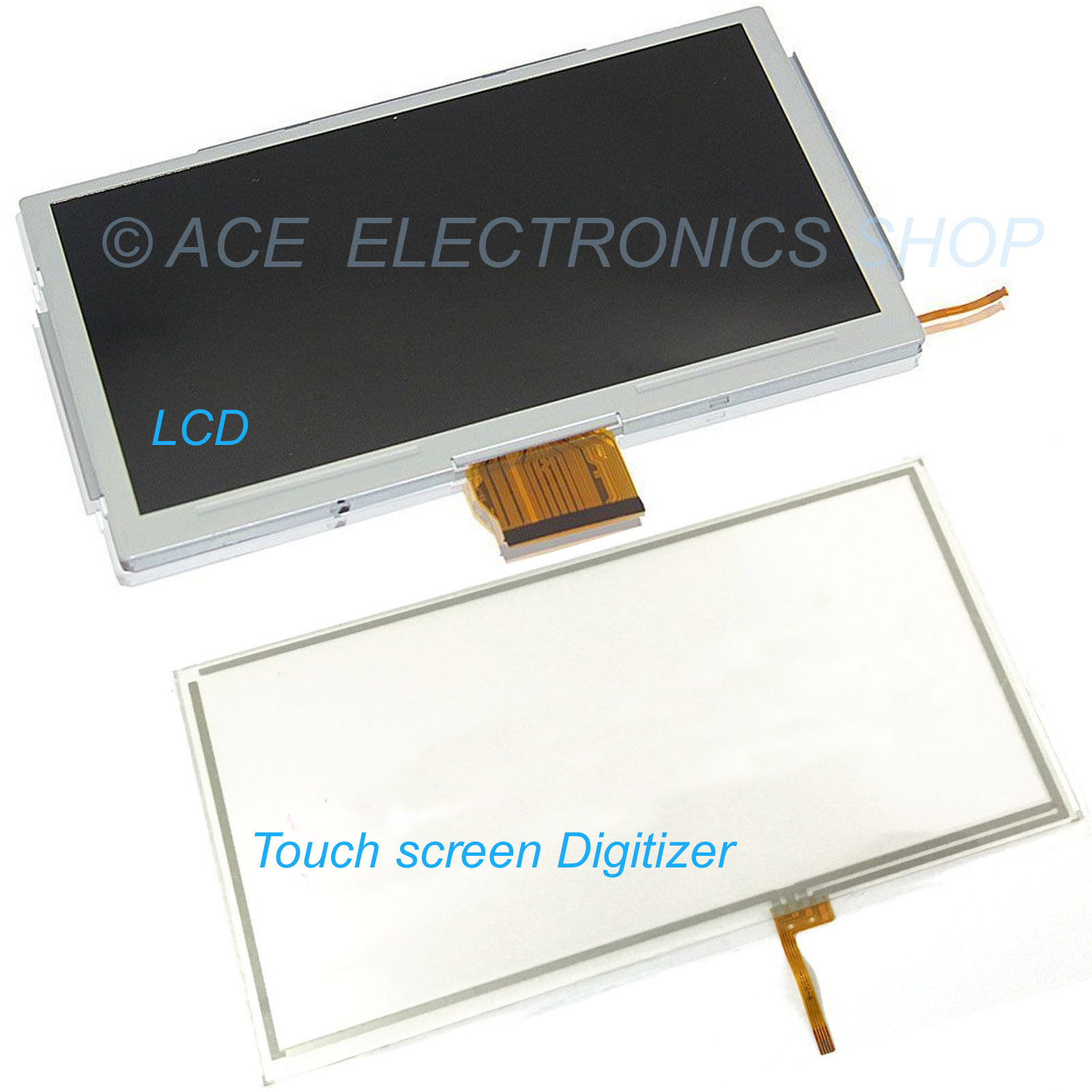 New LCD + Digitizer Touch Screen for Nintendo Wii U Gamepad