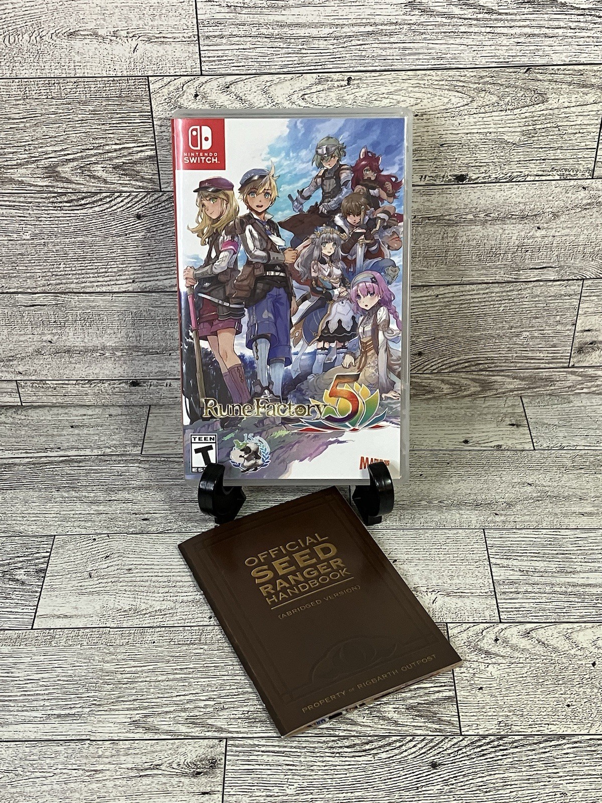 Rune Factory 5 (Nintendo Switch) – Authentic Case & Manual – NO GAME