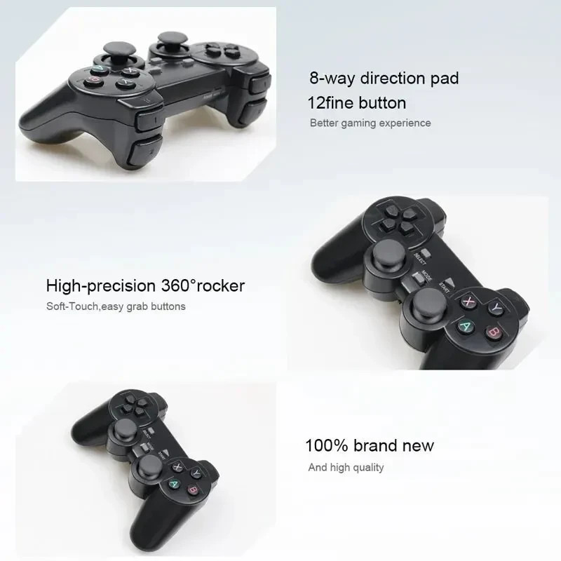 1PC/2PCS 2.4GHz Wireless Gamepad for Game Controller – USB Joystick for PC, Andr