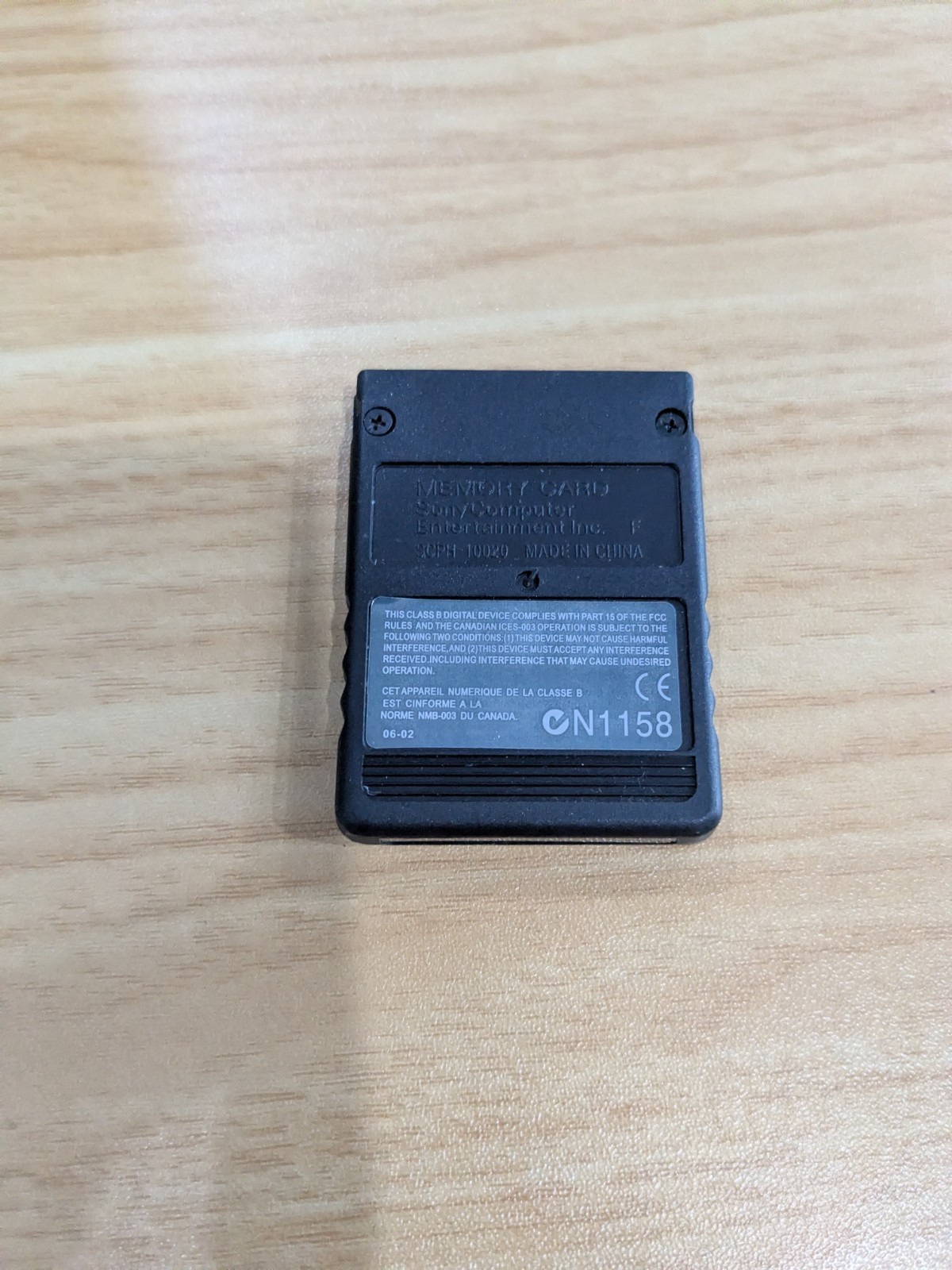 D1 Official Sony Playstation 2 64MB Memory Card (SCPH-10020) OEM MagicGate HTF
