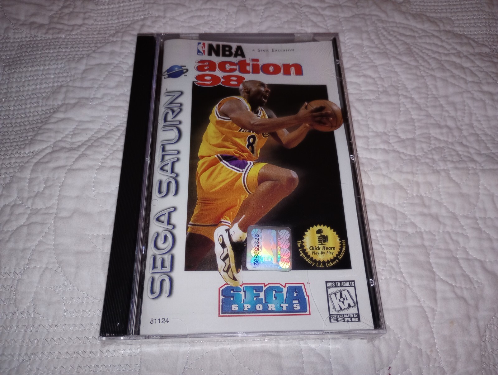 NBA Action 98 New Sealed for Sega Saturn NTSC USA