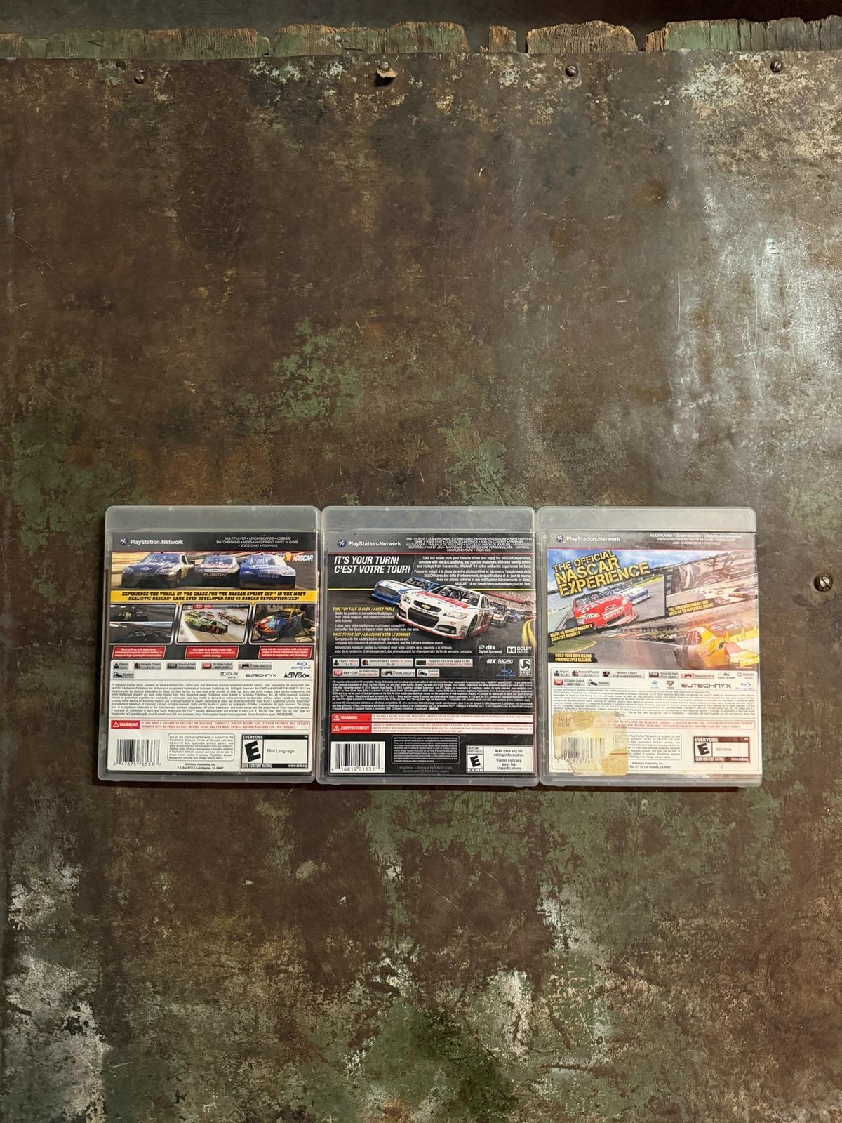 NASCAR 2011 14 Inside Line PS3 Racing Game Lot 3 Activision Deep Silver NTSC-U/C