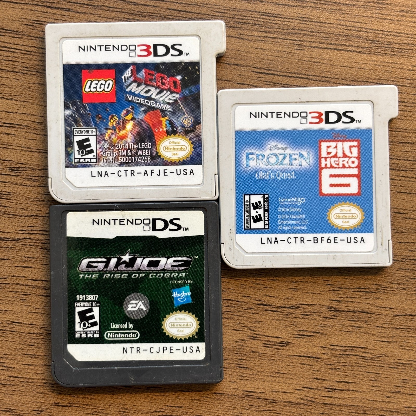 Nintendo 3DS XL Red Console SPR-001 Top Screen Repair 3 Game Bundle Tested Works
