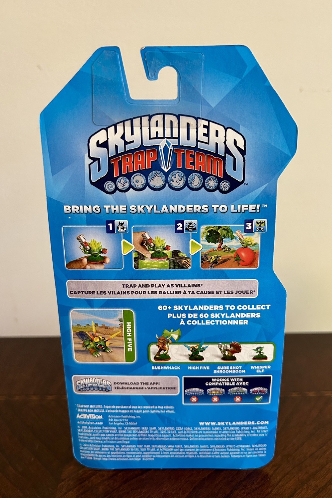 Activision – Skylanders – Trap 🪤 Team – High Five ✋ BNIFSP