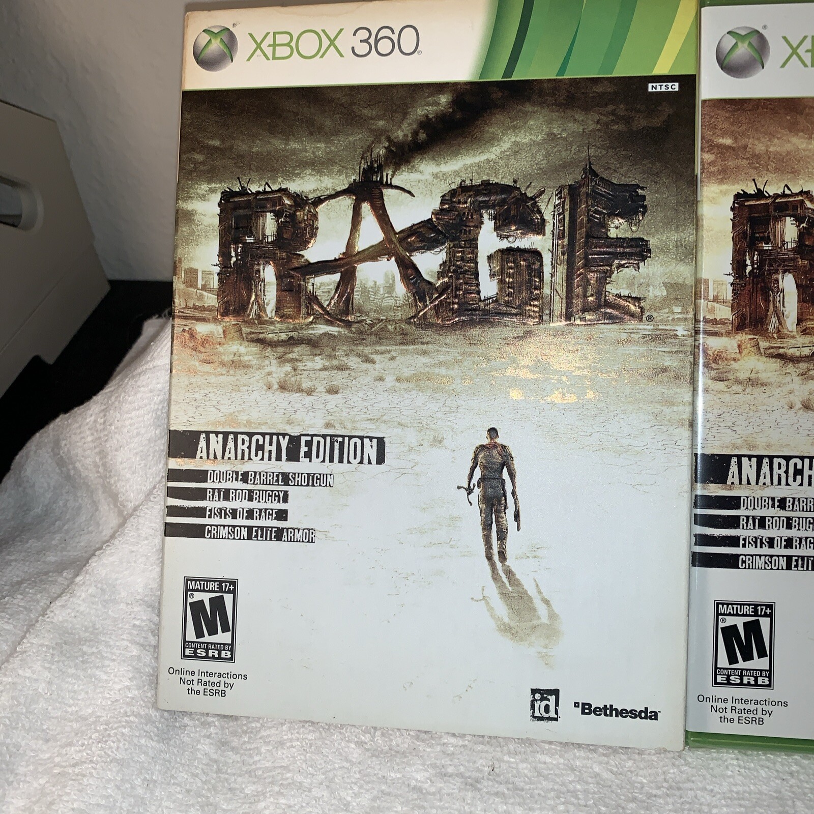 Rage – Anarchy Edition Microsoft Xbox 360 Rare Factory Sealed With Slipcover