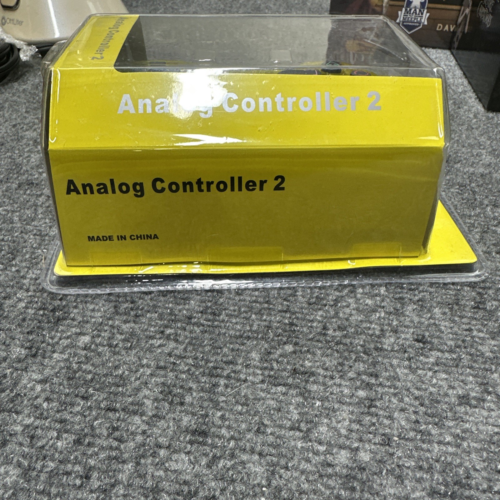 Playstation 2 Ps/2 Analog Gaming Controller Generic Wired · PS2 Clear Yellow