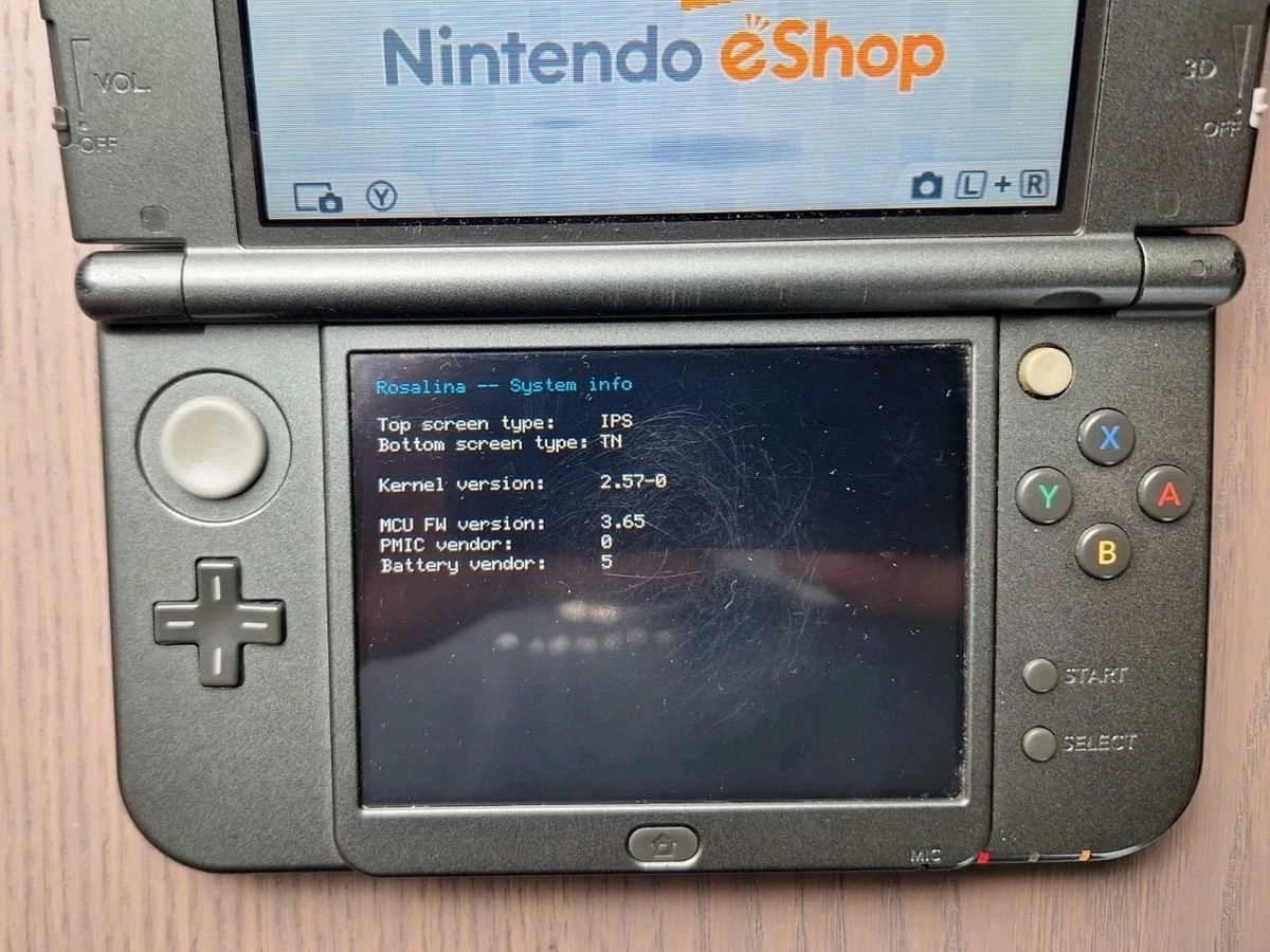 New Nintendo 3DS XL Metallic Black | Charger 32GB SD Card | REGION FREE TOP IPS