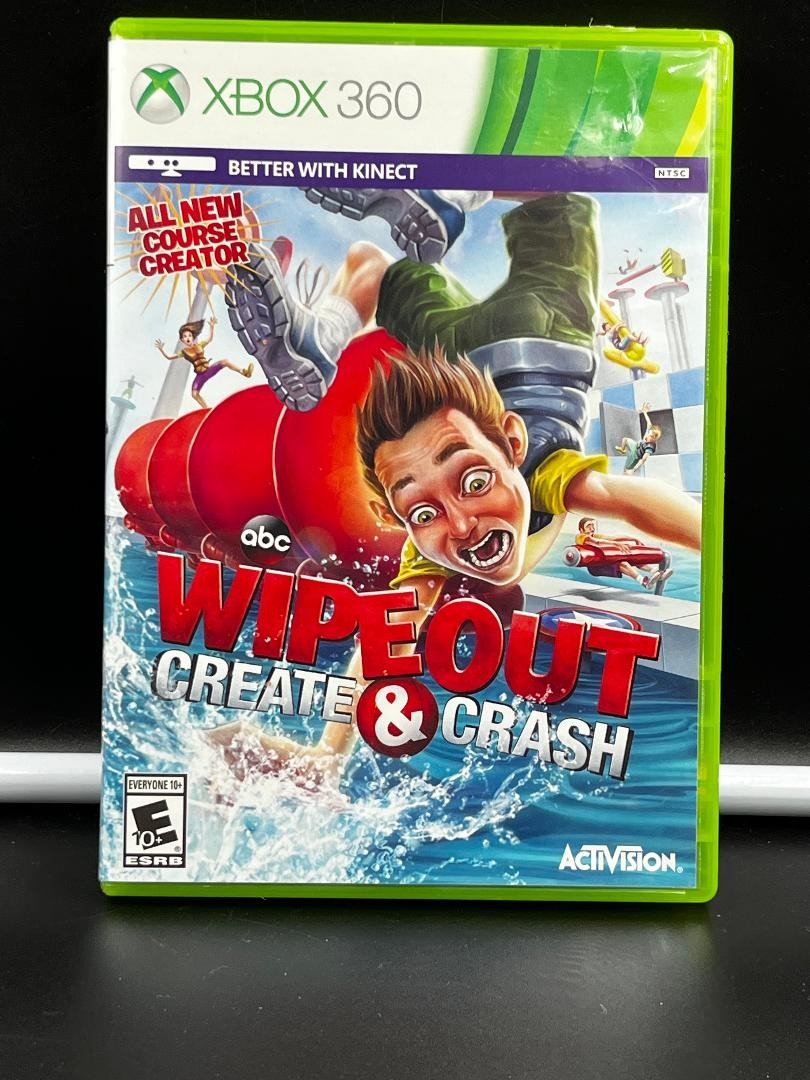 Wipeout Create & Crash – Microsoft Xbox 360 (NTSC) – Better With Kinect