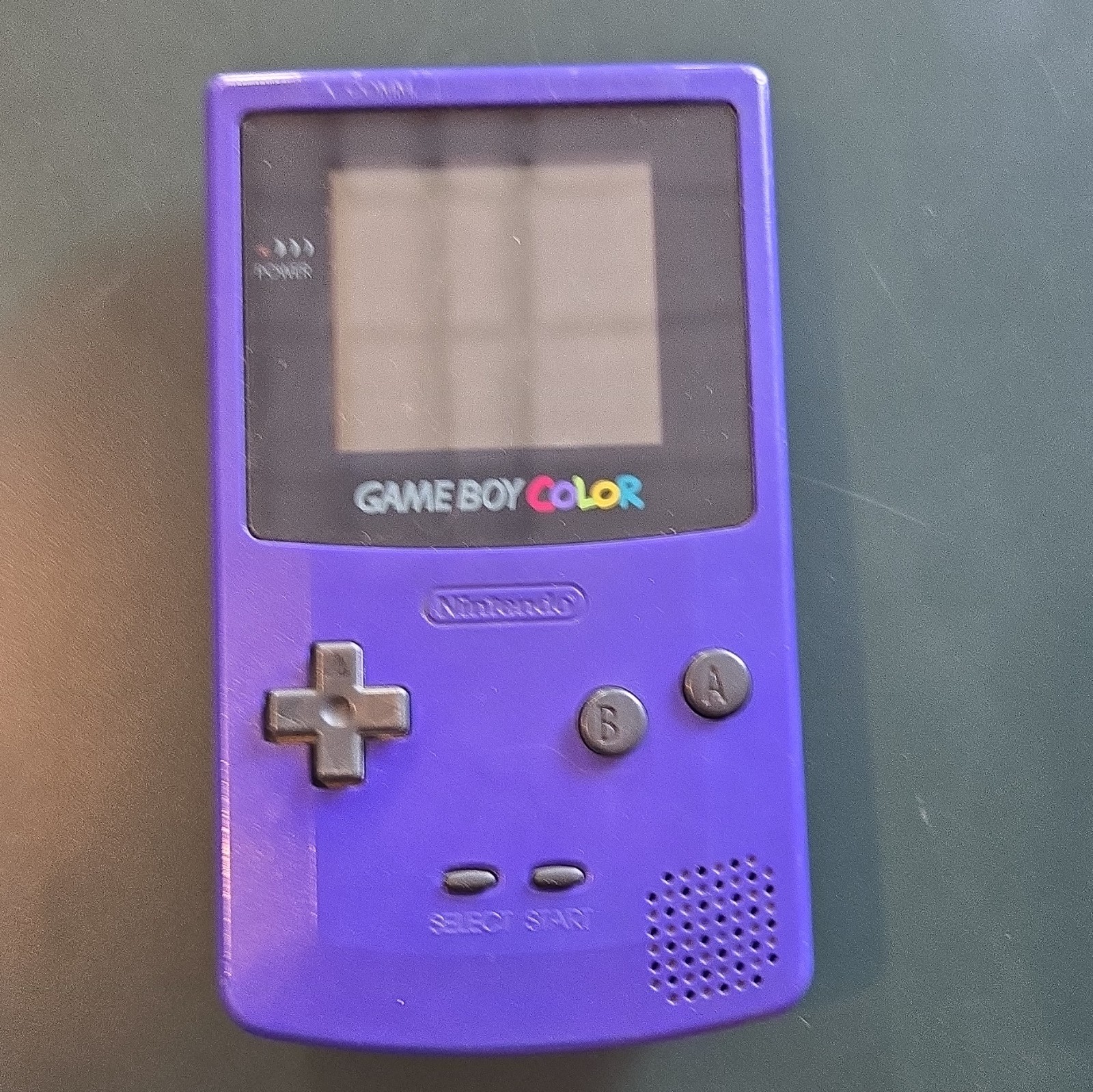 Nintendo Game Boy Color Purple & Pocket Red w/ Case + Games Lot