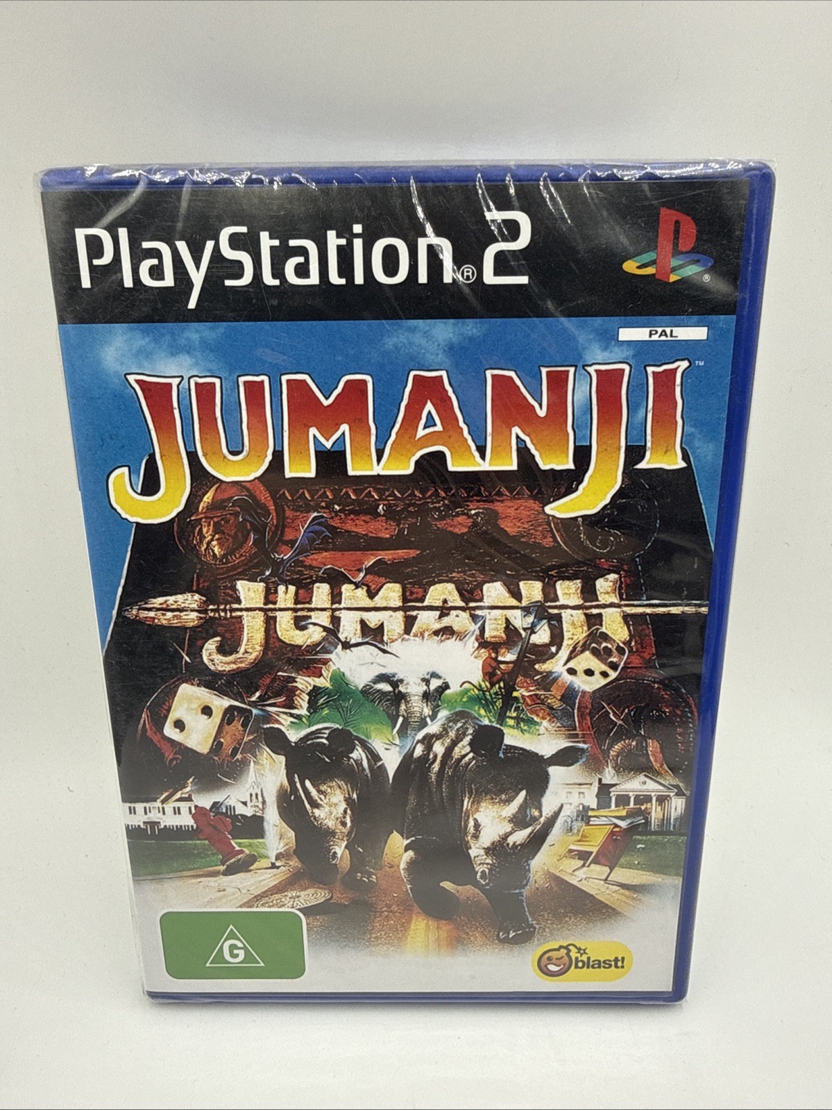 Jumanji PS2 PAL BRAND NEW SEALED! RARE GEM