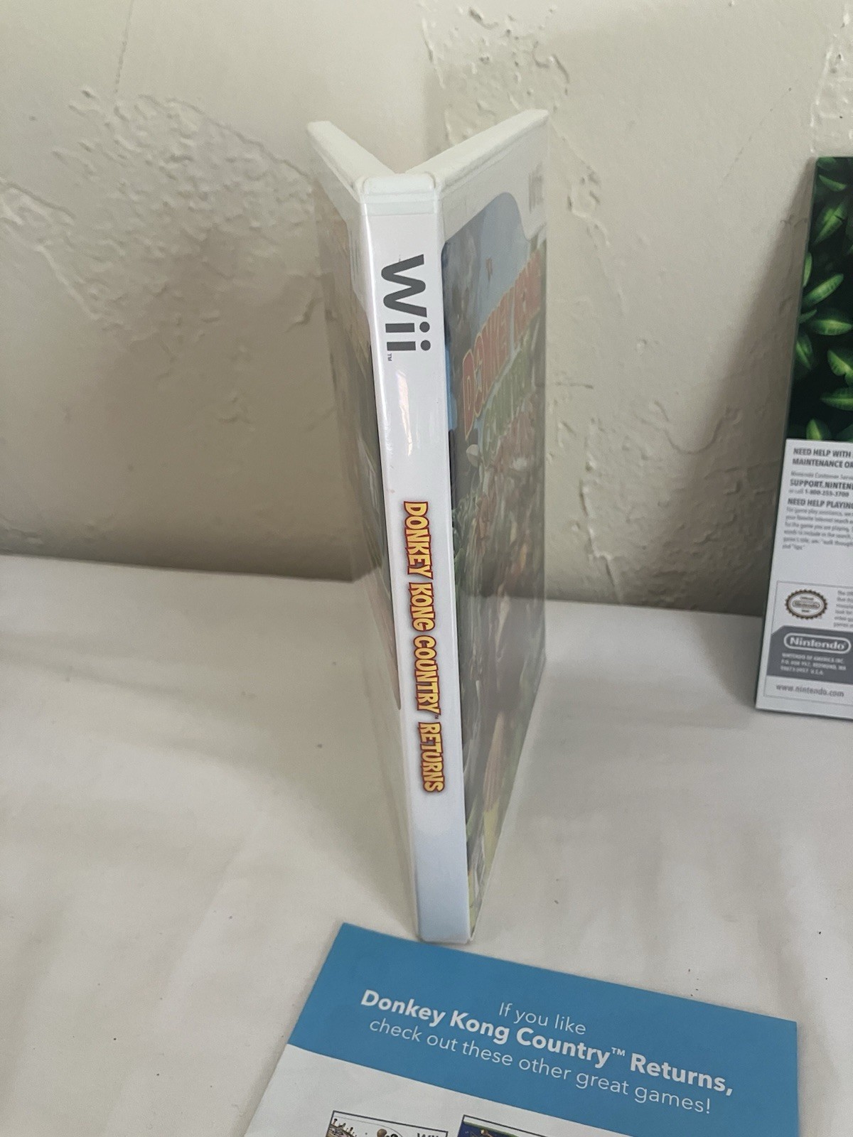 Donkey Kong Country Returns & DK Barrel Blast Nintendo Wii Tested Fast Free Ship