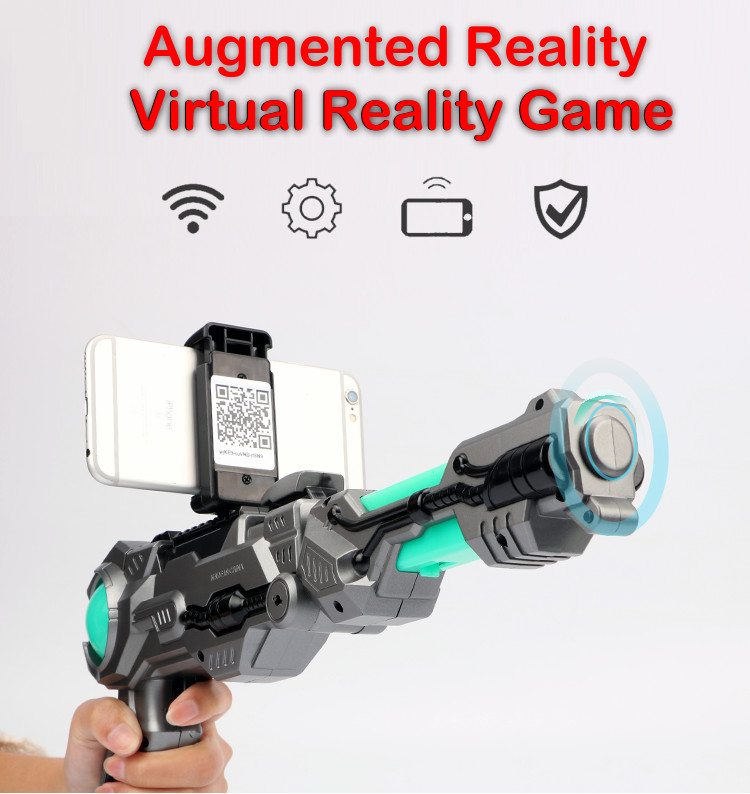 AR Game Gun Toys Augmented Reality Game Virtual Gun with Bluetooth connection