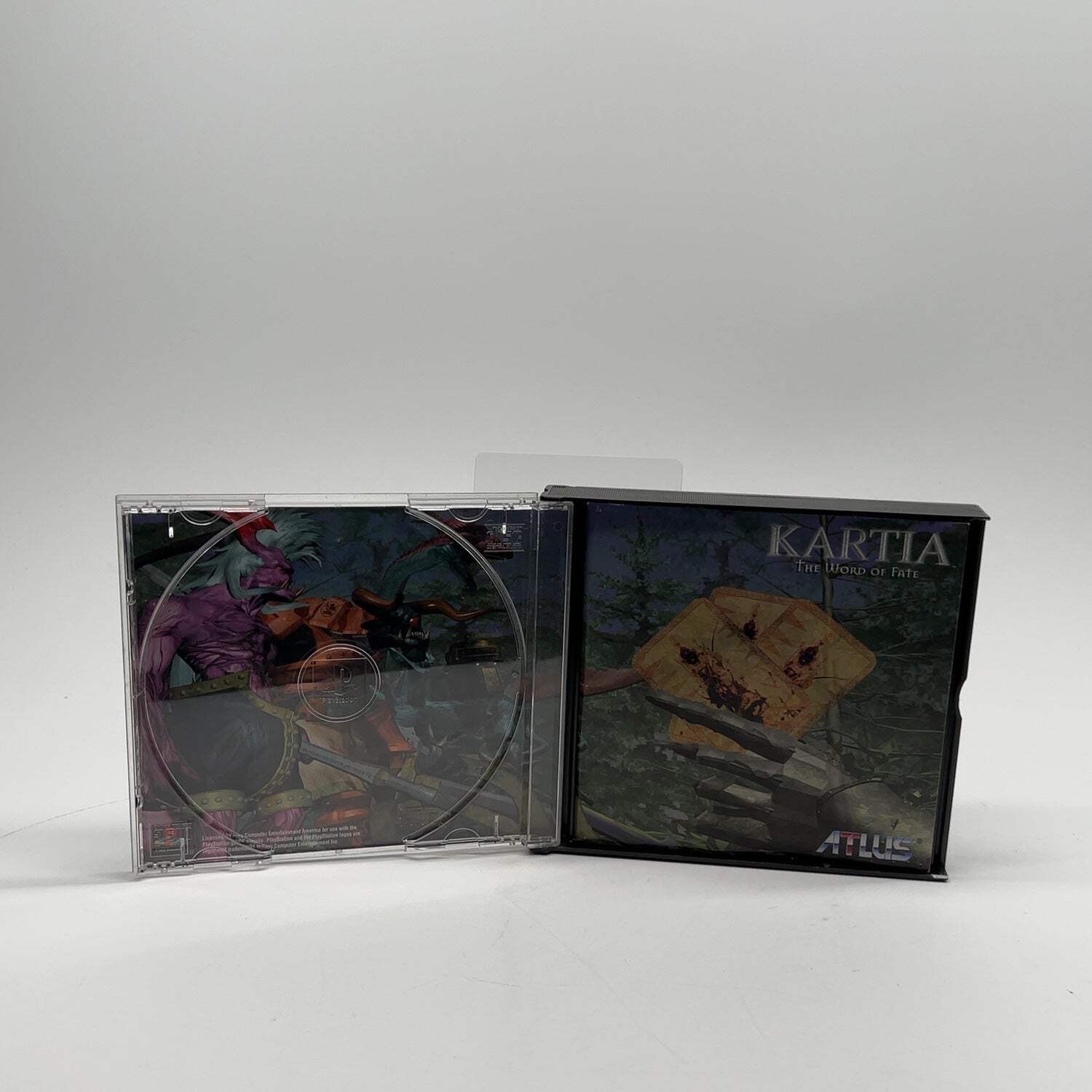 Kartia Word of Fate (Sony PlayStation 1 PS1, 1998)