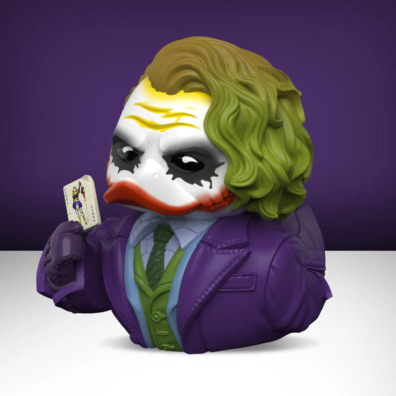 TUBBZ 1st Edition DC Comics JOKER The Dark Knight Official Duck Figure JEEP