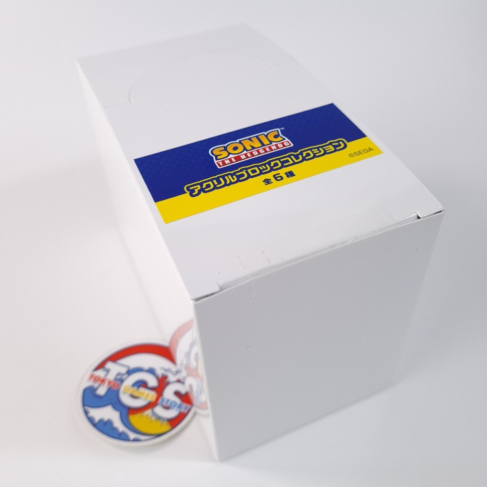 Sonic The Hedgehog Acrylic Block Collection (Full Set 6 Pieces) Sega Japan New