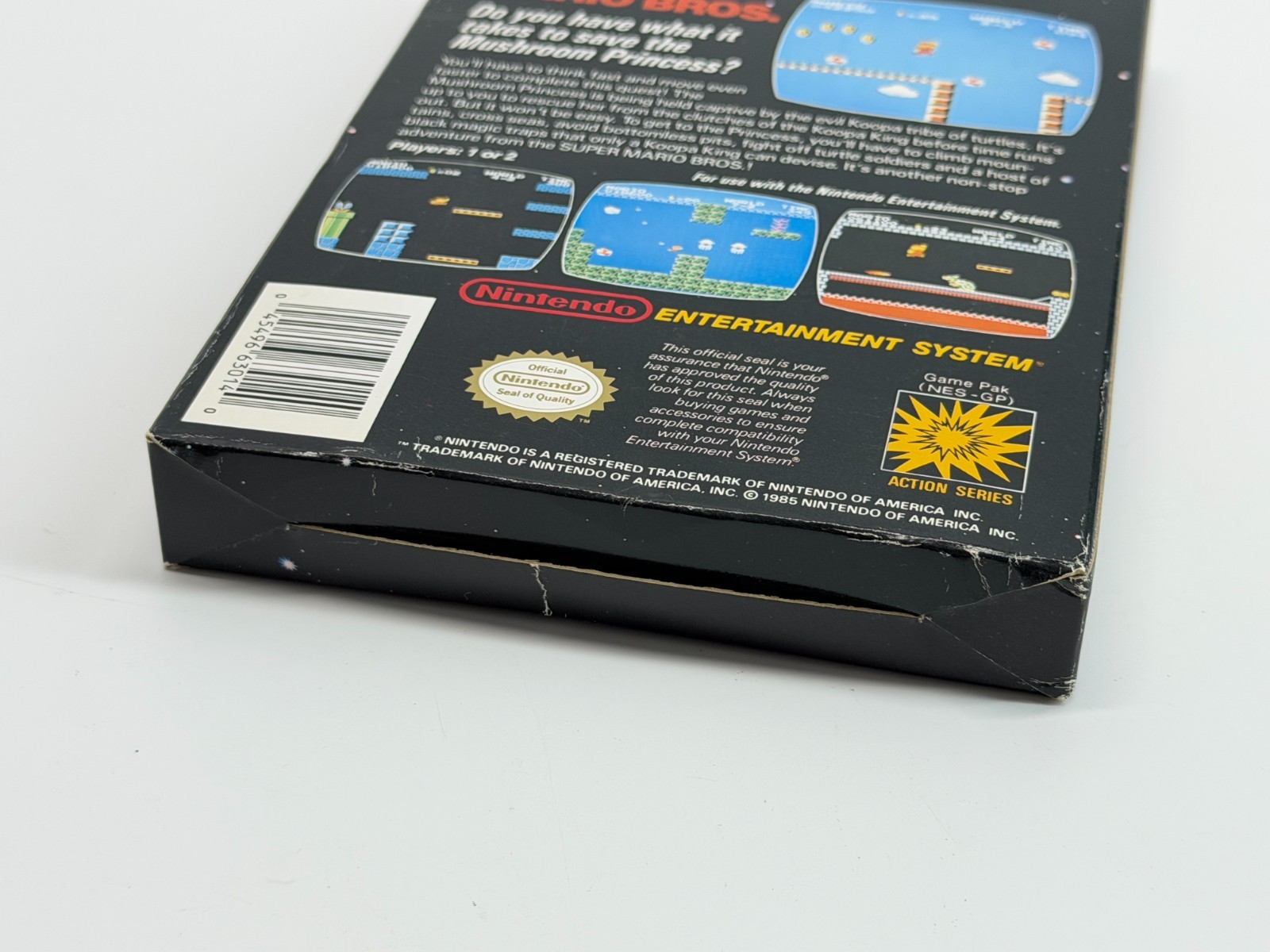 Super Mario Bros. (Nintendo Nes) Complete & Authentic *OVAL SEAL*