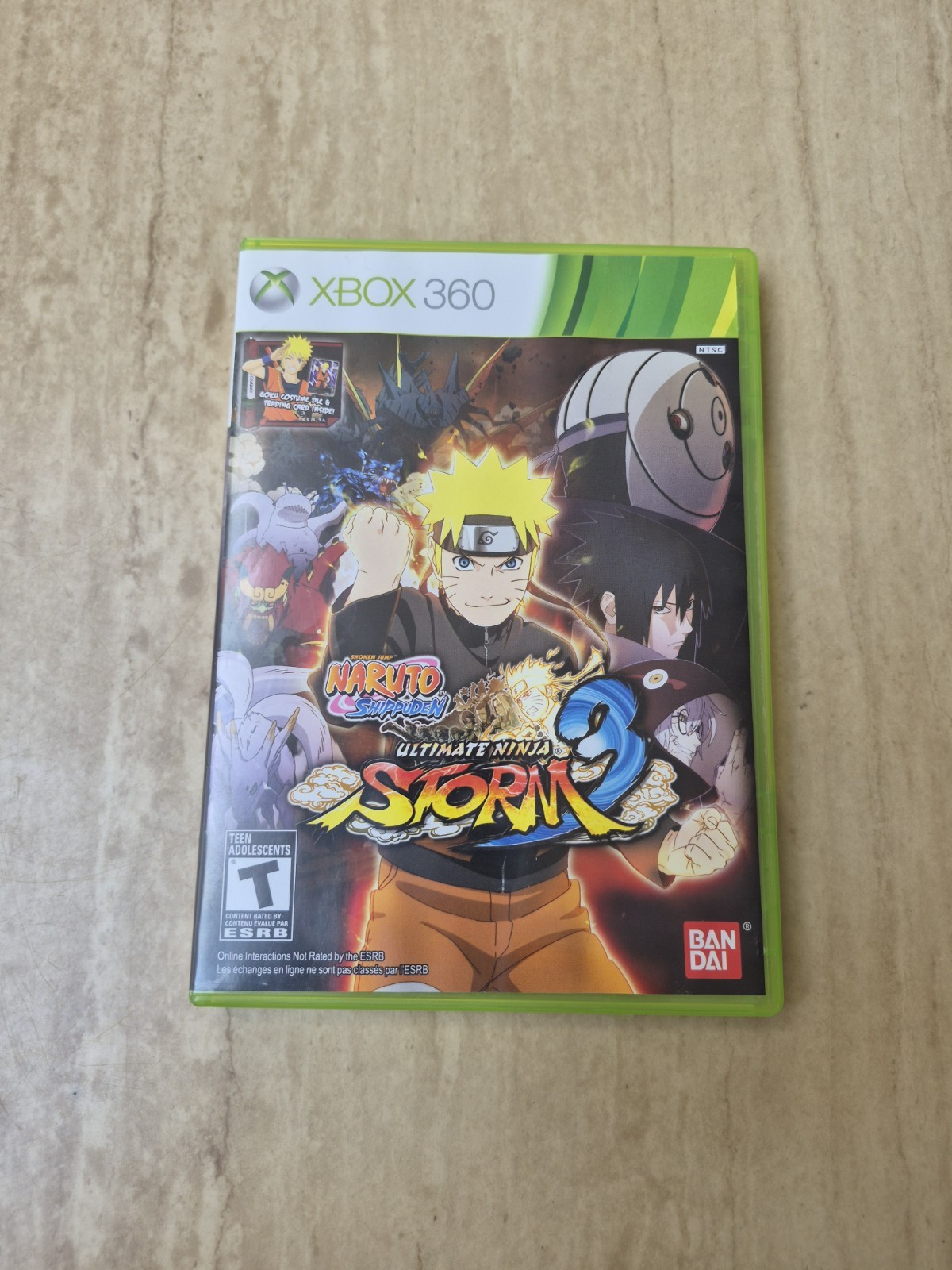 Naruto Shippuden Ultimate Ninja Storm 3 Xbox 360 Complete With Manual