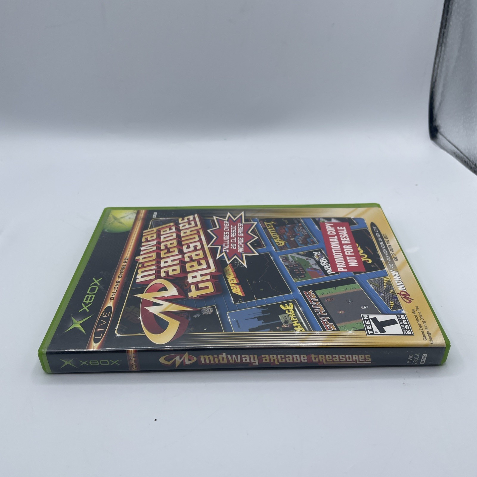 Midway Arcade Treasures -Not For Resale (Microsoft Xbox, 2003) – Tasted
