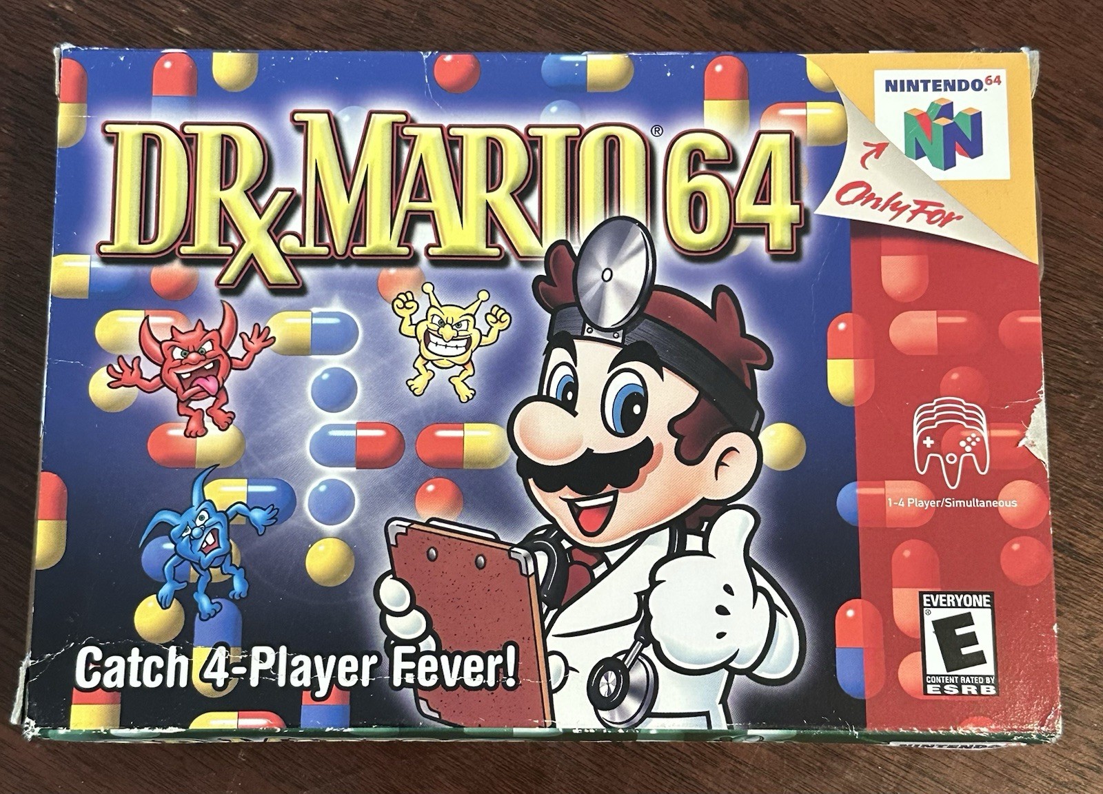 Dr. Mario – Nintendo 64 N64 CIB Authentic Tested