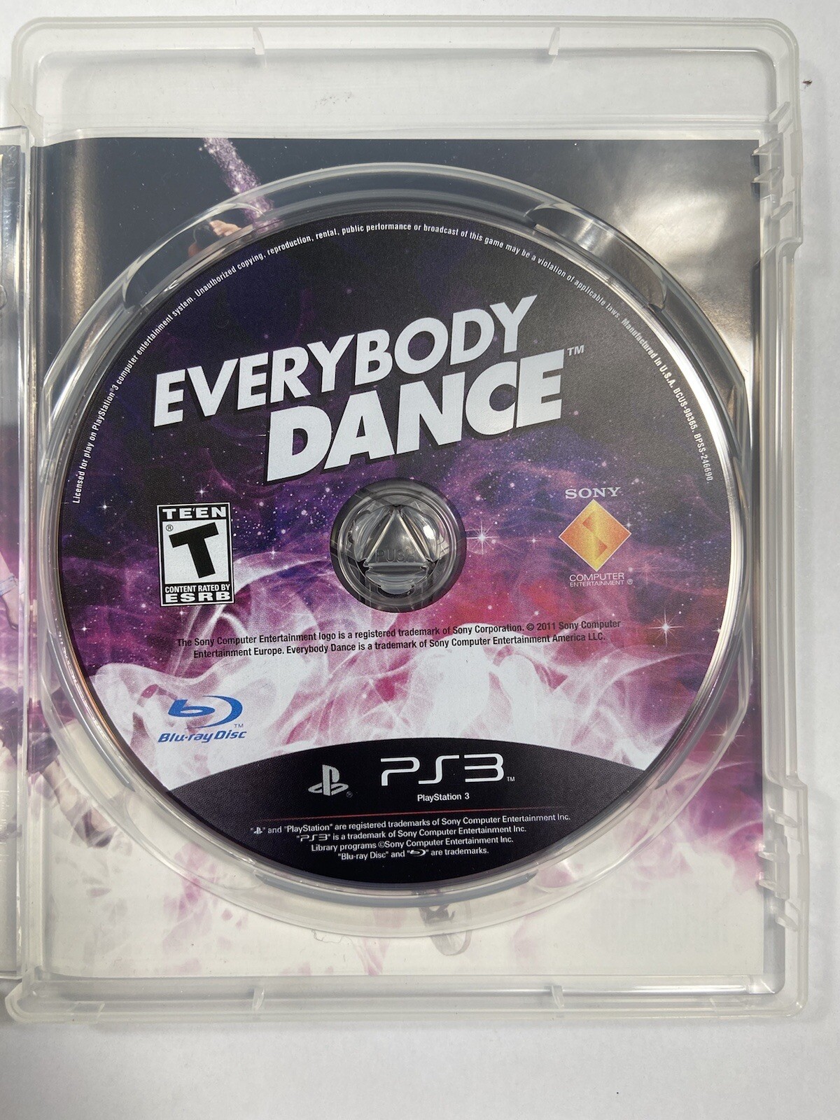 Everybody Dance (Sony PlayStation 3, 2011) W/Manual! Complete! CIB
