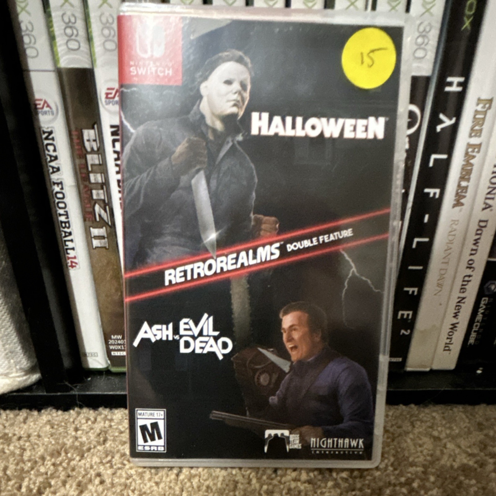 Nighthawk Interactive RetroRealms Double Feature Halloween Ash vs Evil Dead Nin…