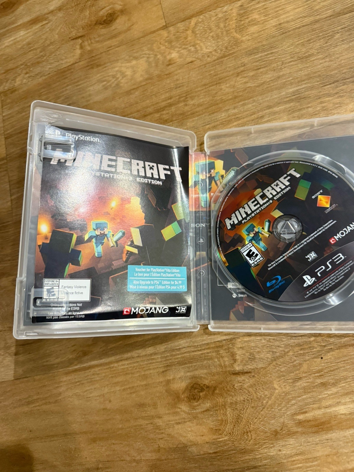 Mojang Minecraft PlayStation 3 Edition Sony PS3 E10+ Multiplayer Online