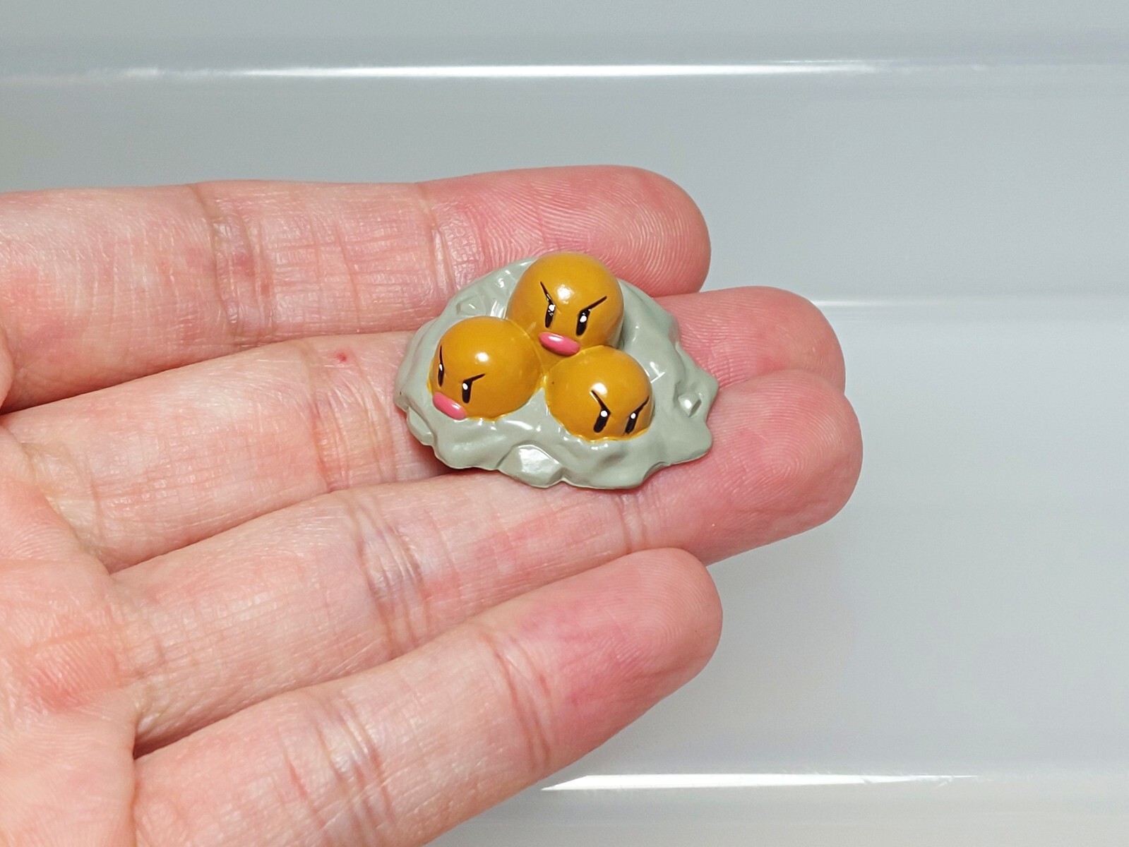 Dugtrio Diglett Pokemon FC Get Collections Figure Bandai T-ARTS 0.5-0.8in