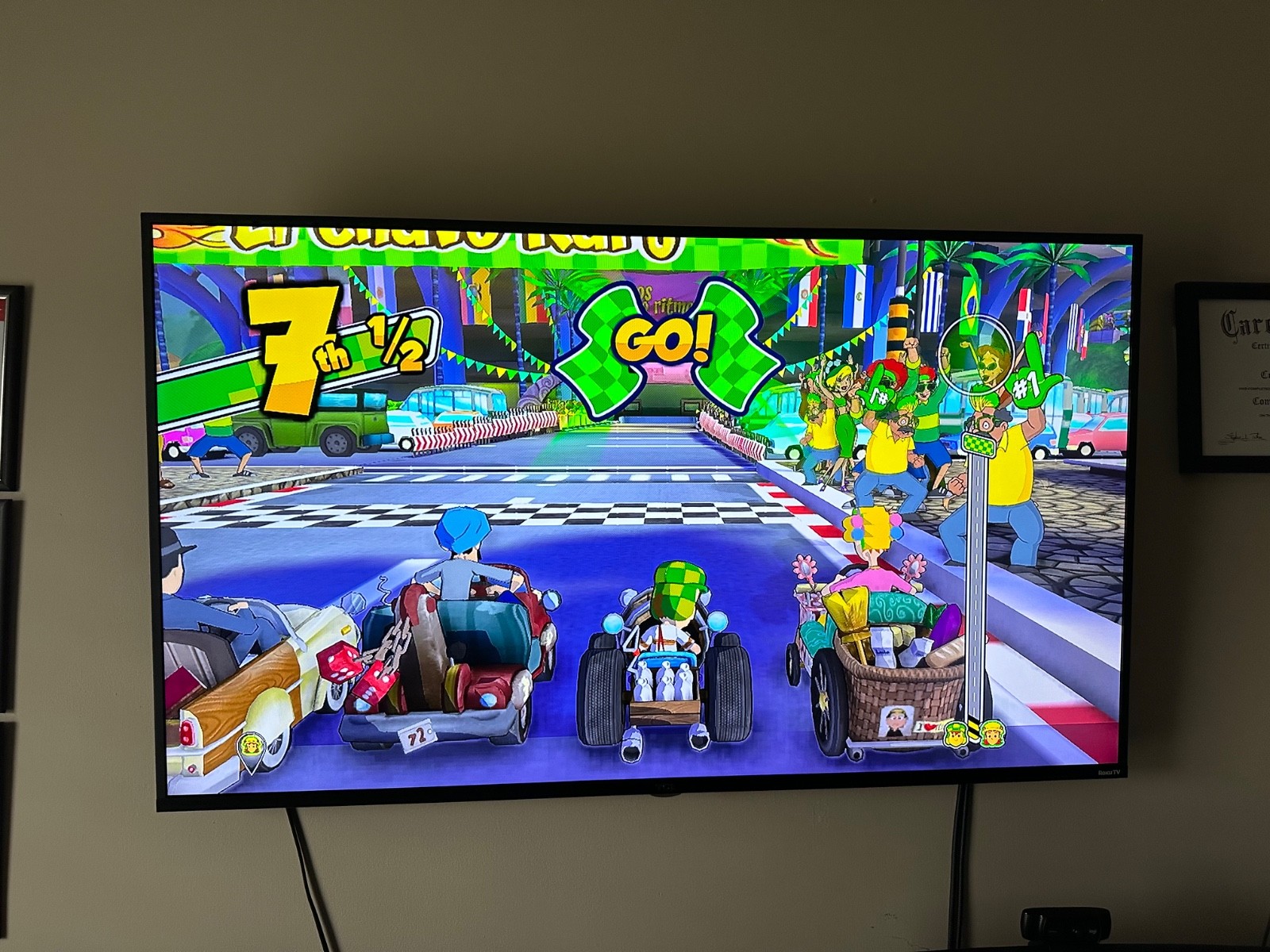 El Chavo Kart (Playstation 3, 2014) No Manual! Tested & Working!