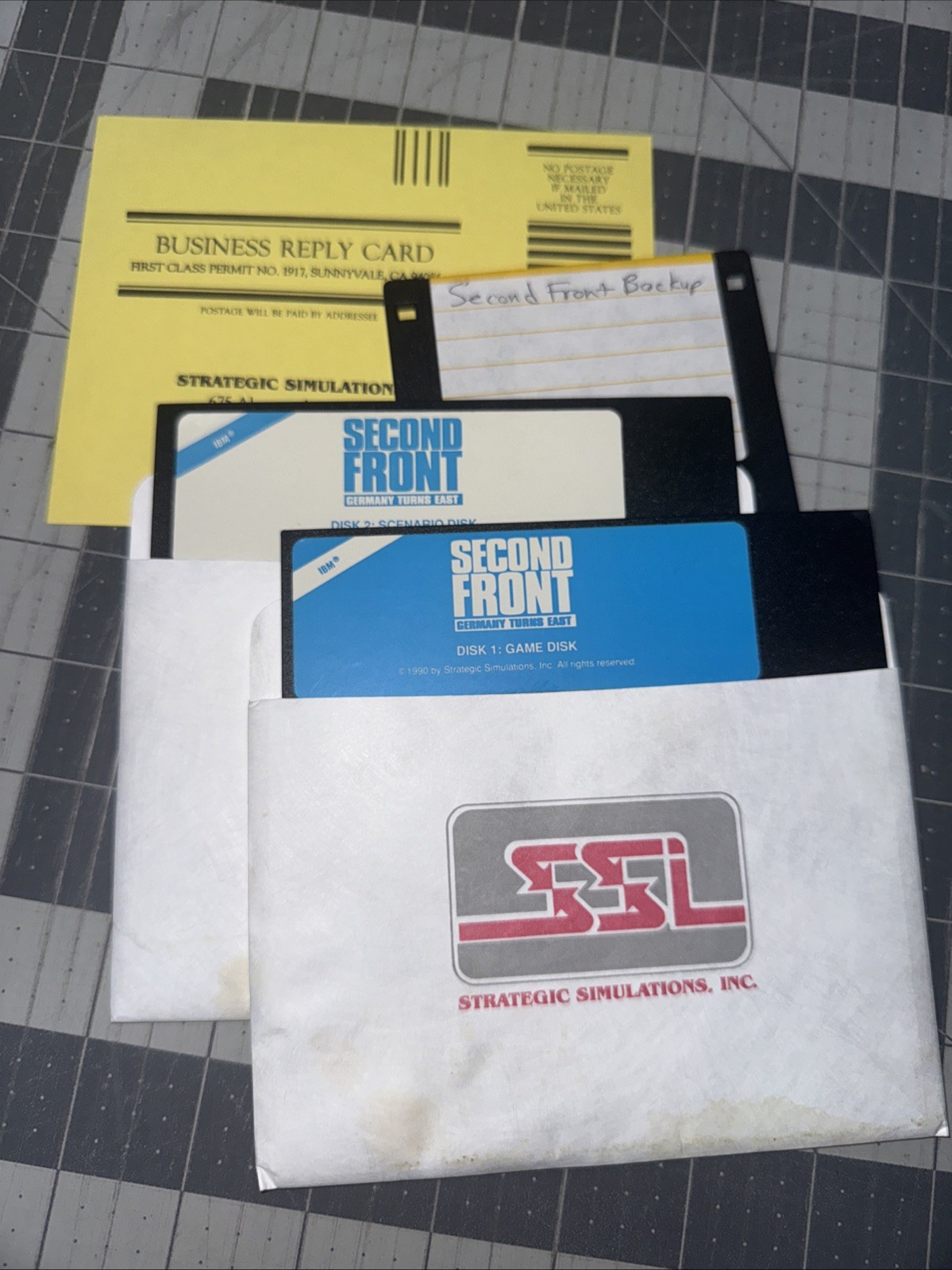 SSI Computer Wargame Second Front – Germany Turns East (PC 5 1/4″) Boxed READ