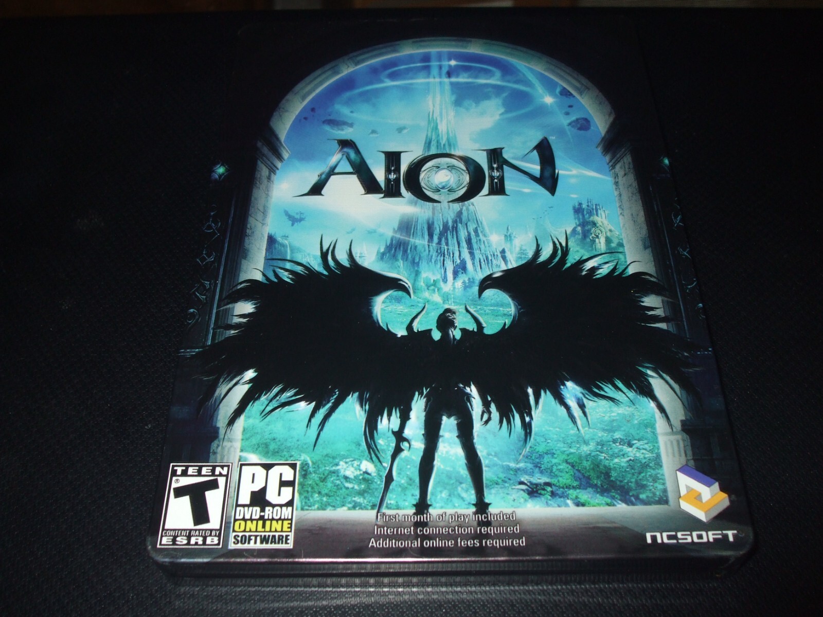 Aion – Steelbook Edition (PC DVD-Rom, 2009, 2-Discs) – Complete!!!