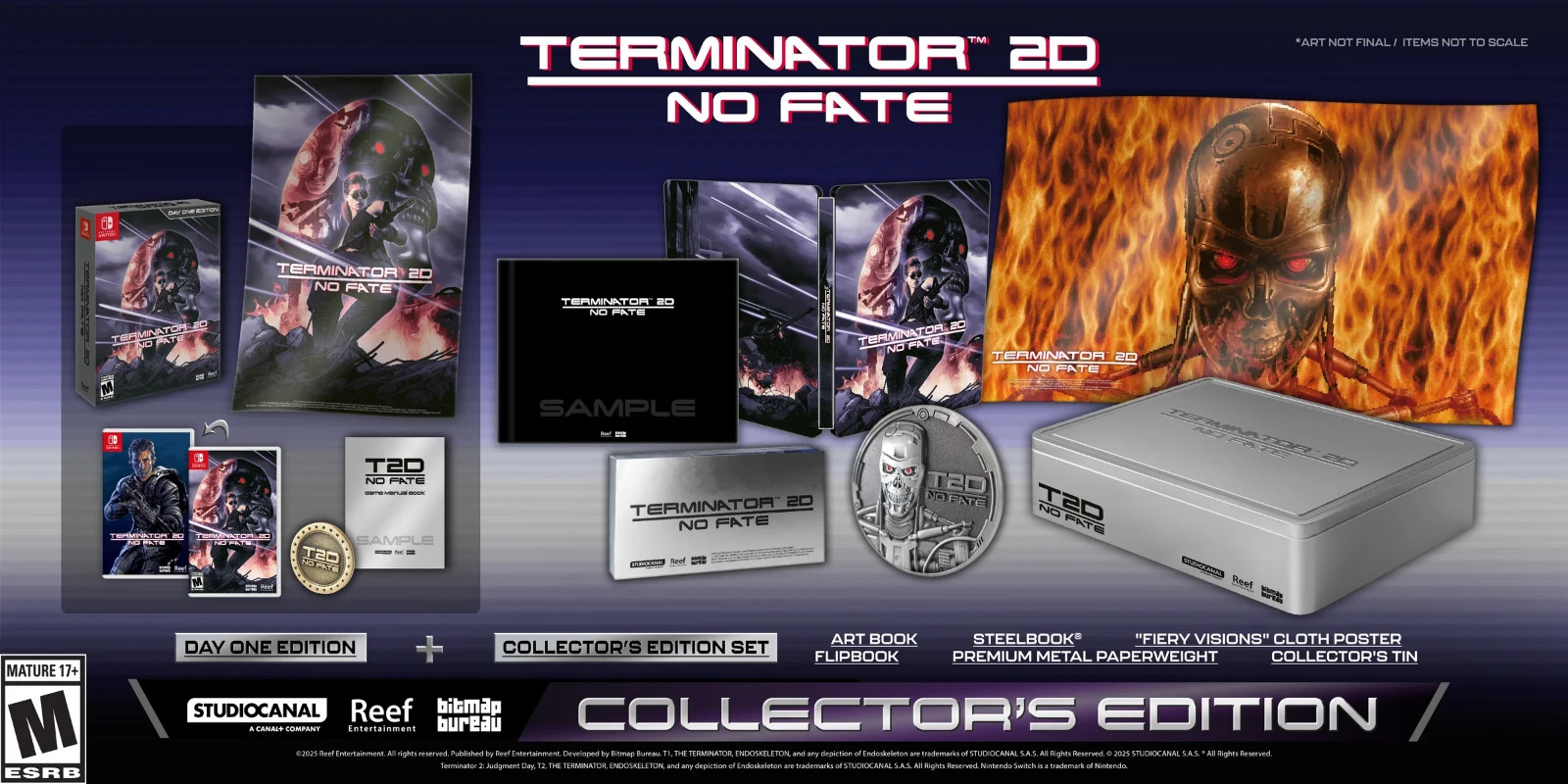 Terminator 2D: No Fate Collector’s Edition – Nintendo Switch – Brand New