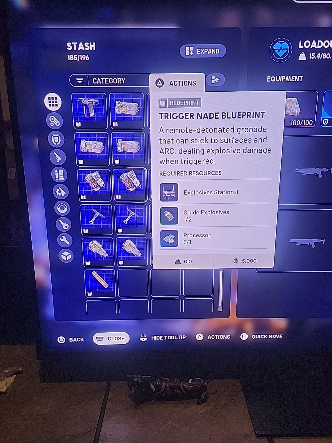 Arc Raiders – Trigger Nade Blueprint