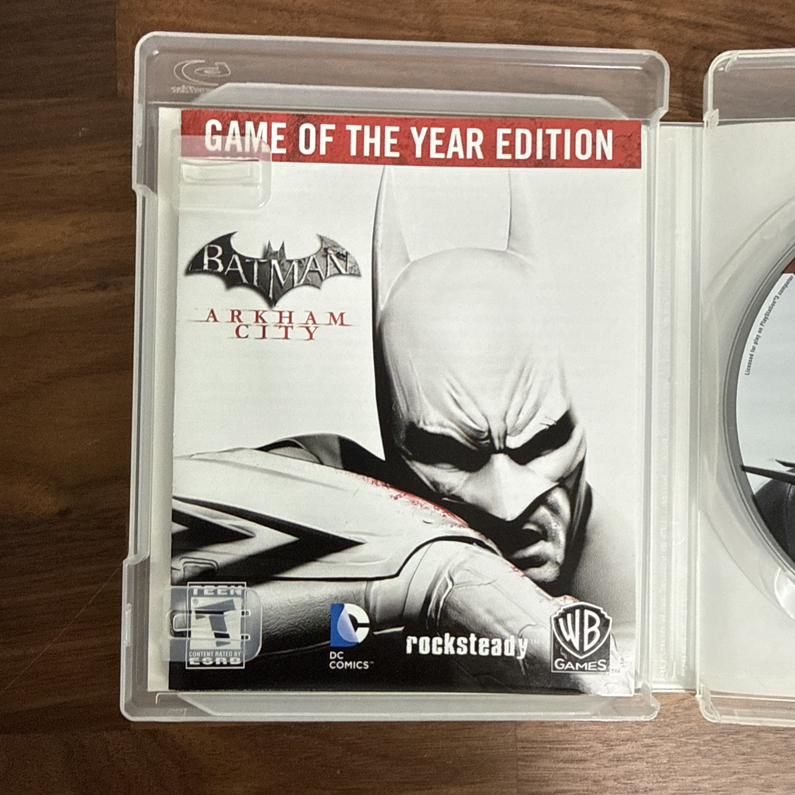 Batman: Arkham Asylum GOTY & Arkham City GOTY Lot Bundle PS3 PlayStation 3
