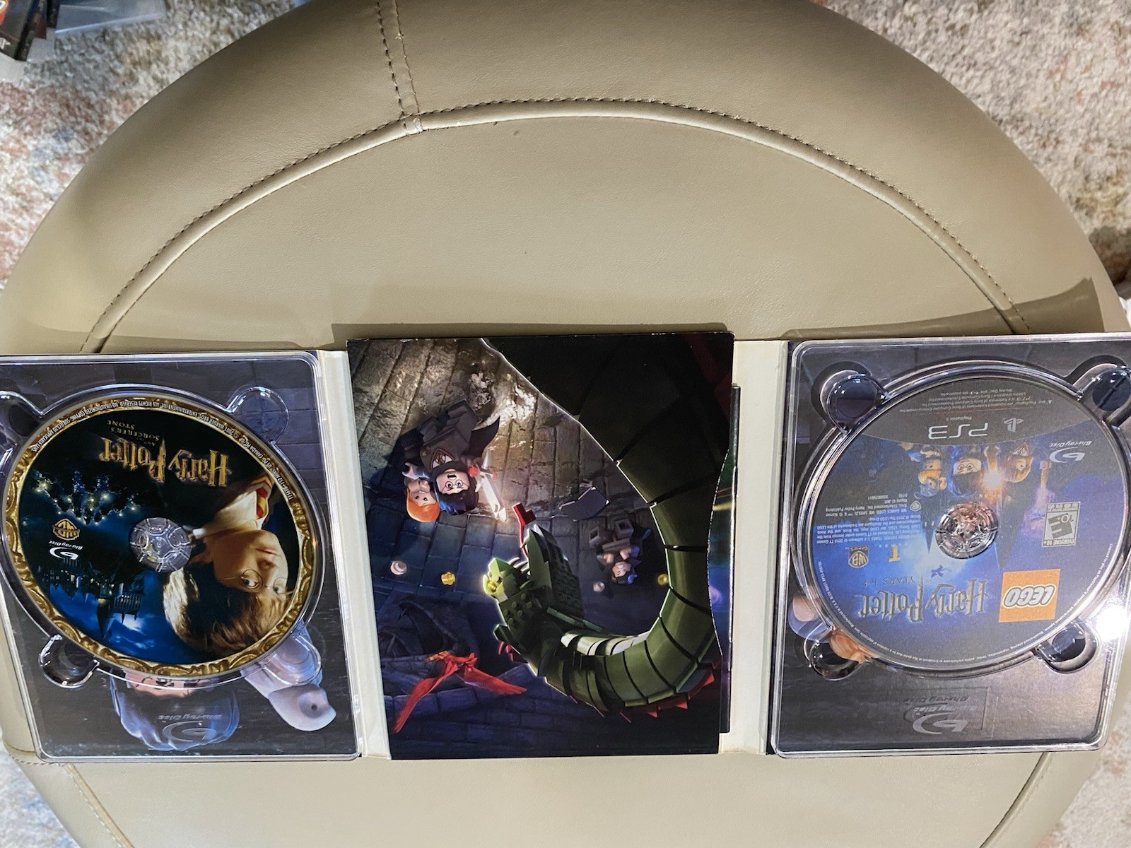 LEGO Harry Potter: Years 1-4 Sony PS3 Complete w Game and Movie- Rare Edition
