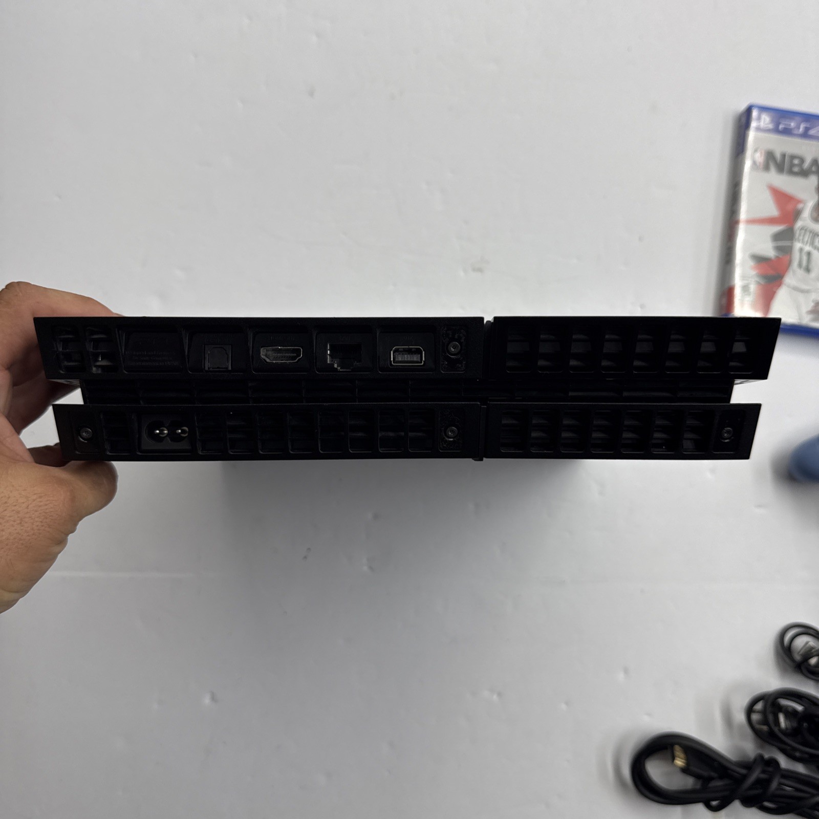 PS4 – Sony PlayStation 4 500GB Gaming Console – Black Complete Tested #2903