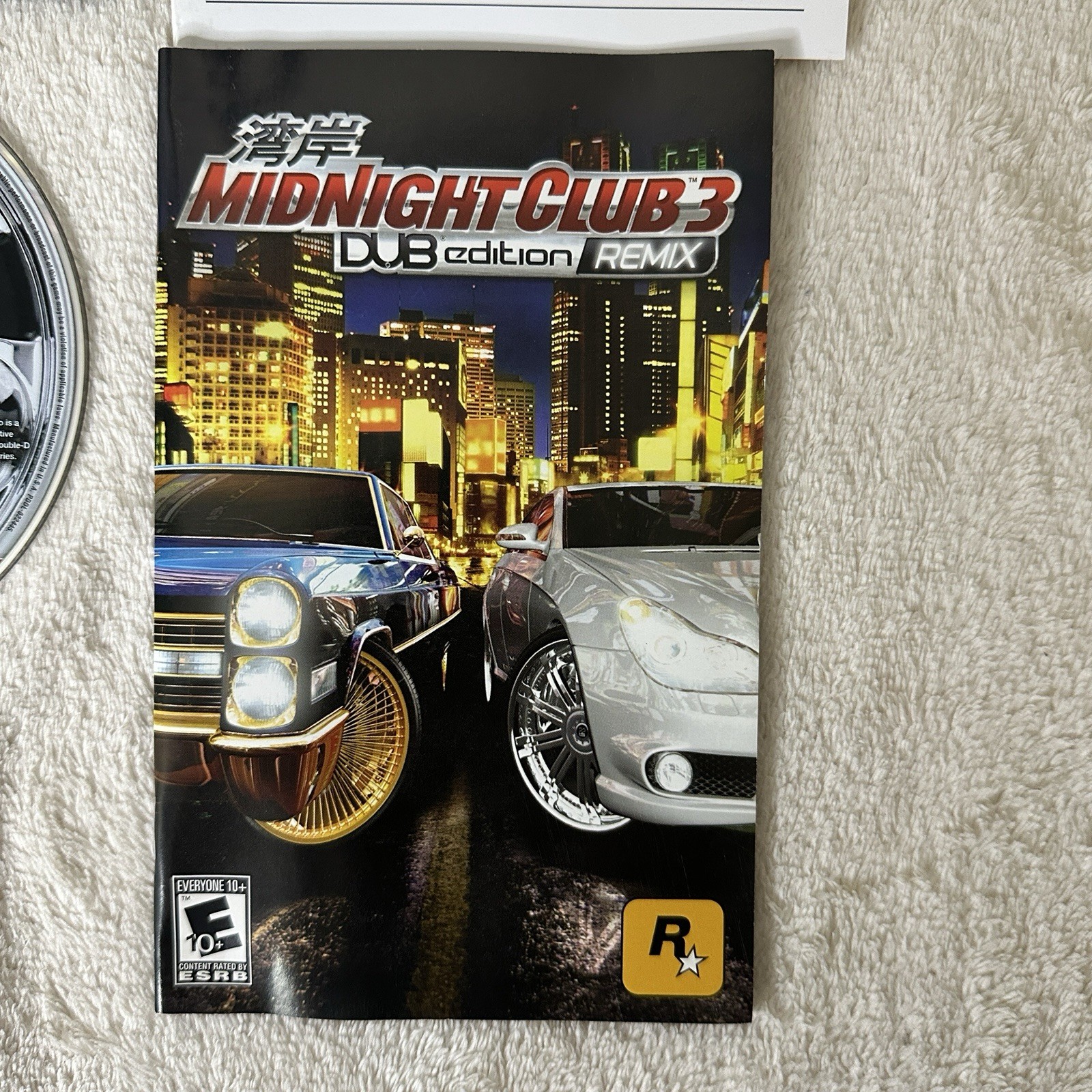 Midnight Club 3: DUB Edition Remix Sony PlayStation 2 PS2 Video Game
