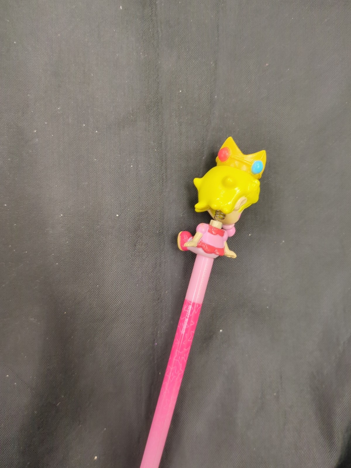 Super Mario Nintendo 3DS Bobble Action Bobblehead Stylus Baby Princess Peach